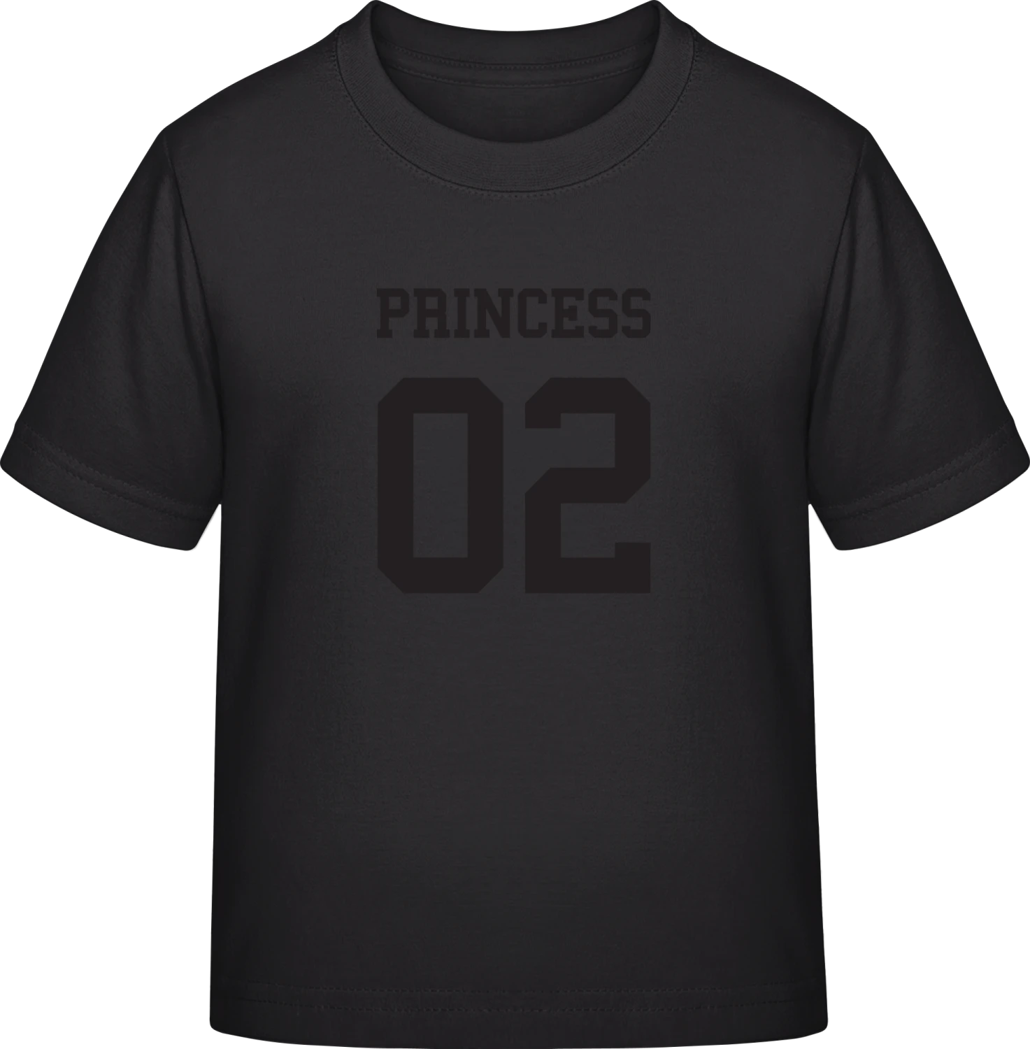 Princess 02 - Black Exact 190 Kids - Front