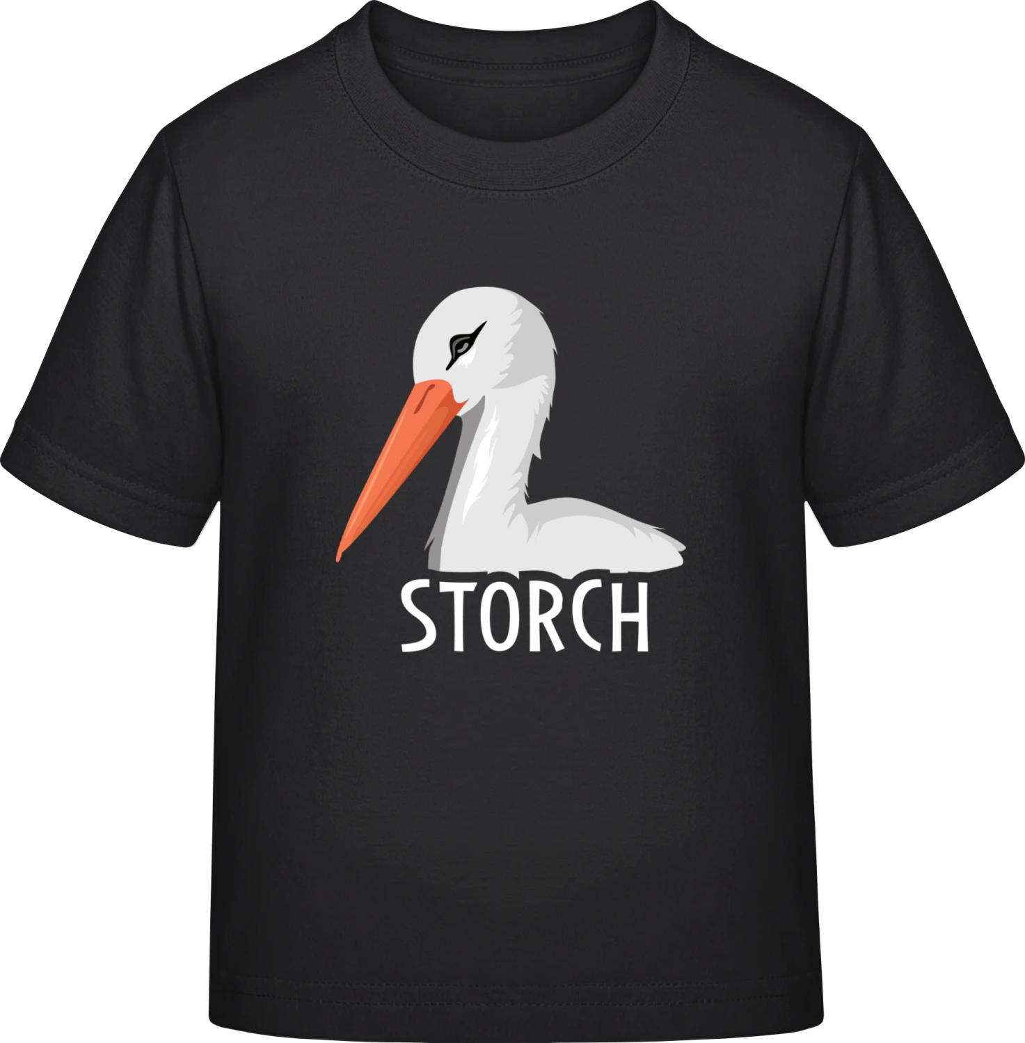 Storch Illustration - Black Exact 190 Kids - Front