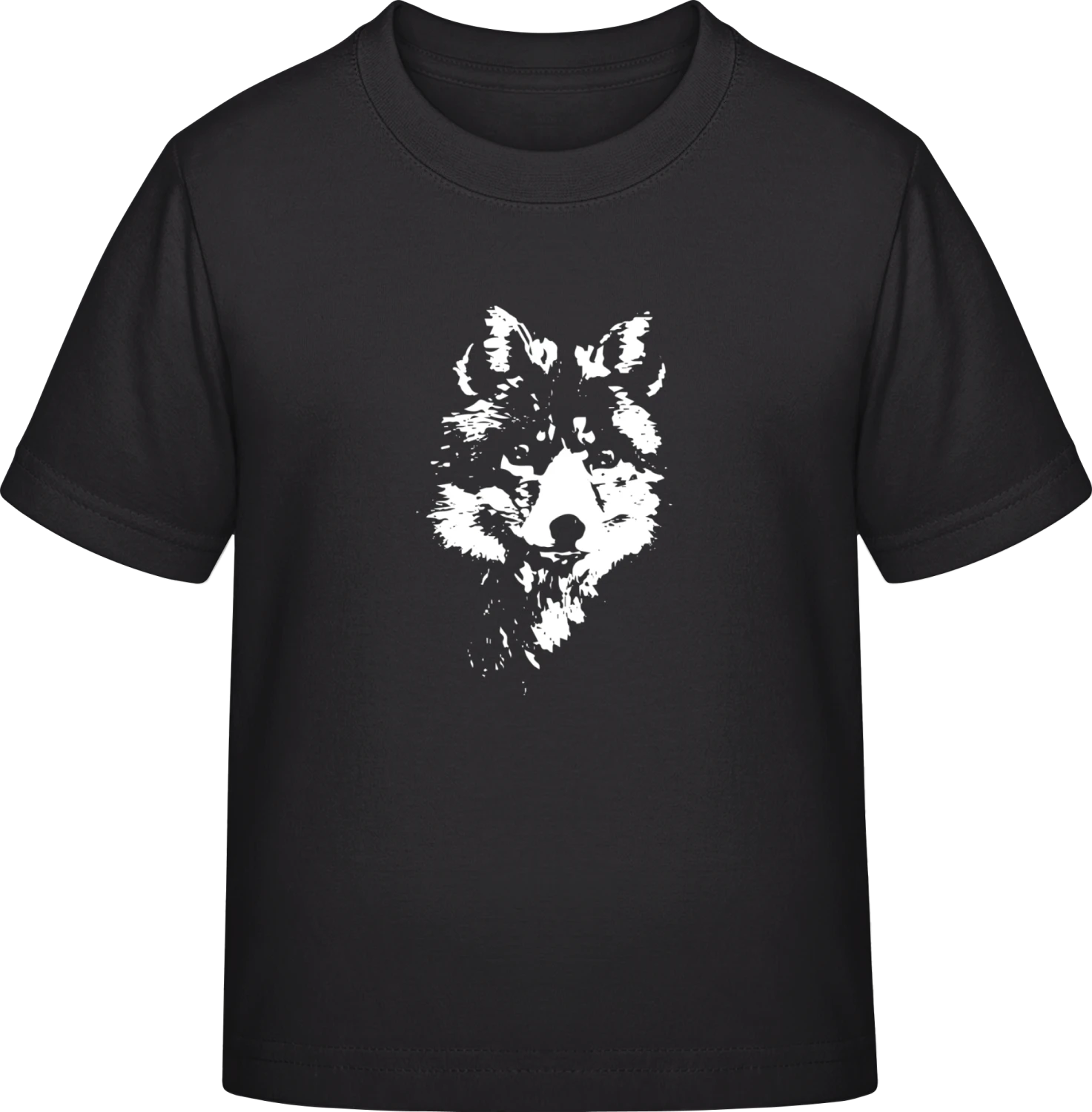 Fox Face - Black Exact 190 Kids - Front