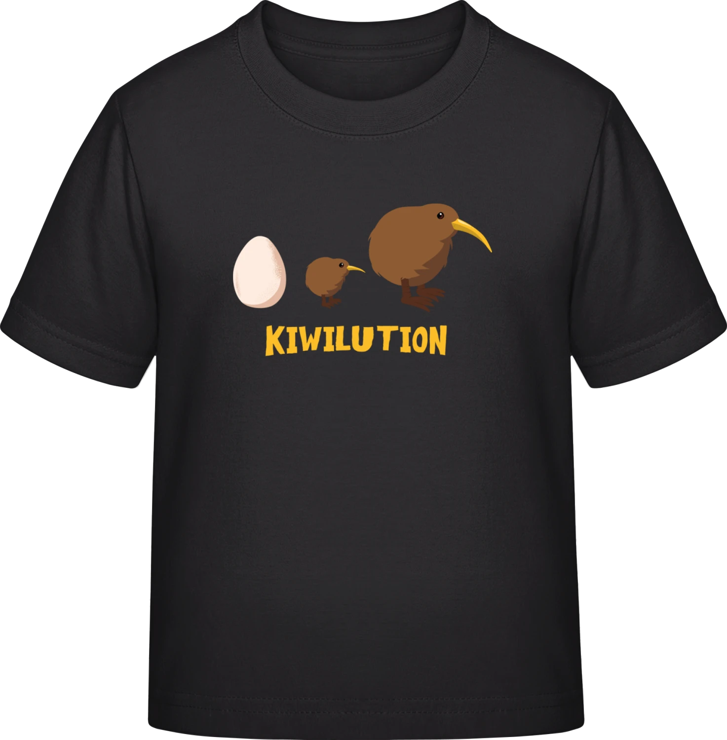 Kiwilution - Black Exact 190 Kids - Front