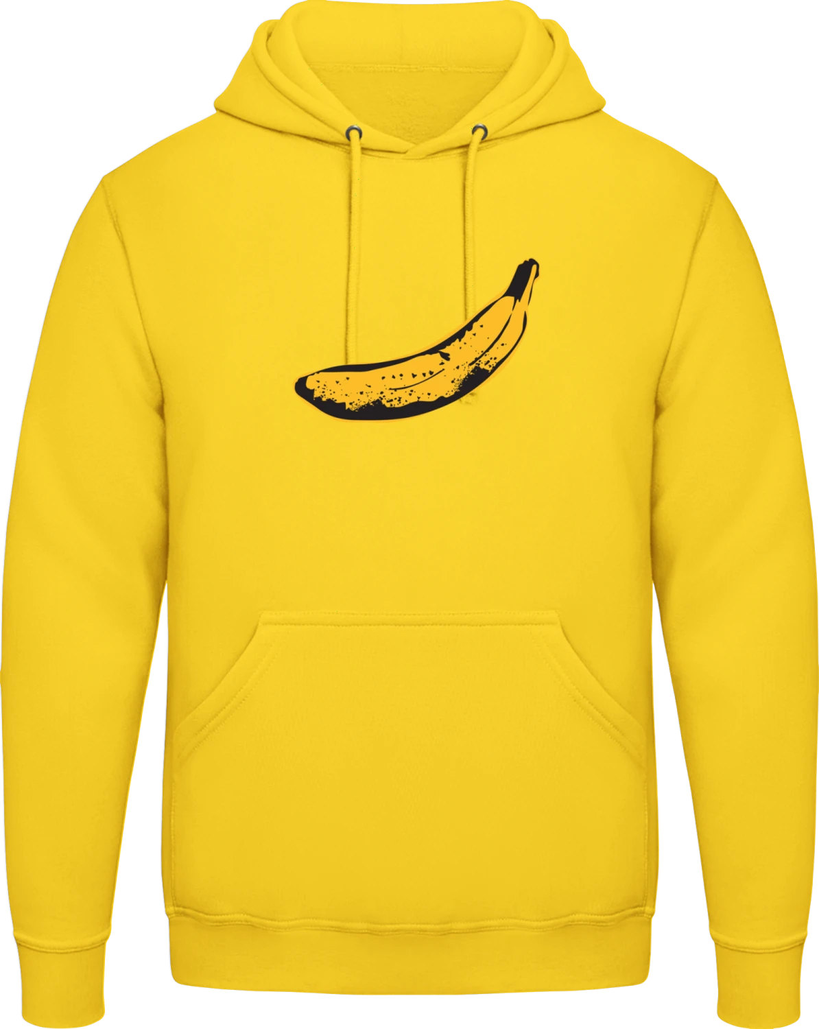 Banana Illustration - Front_Solar gelb