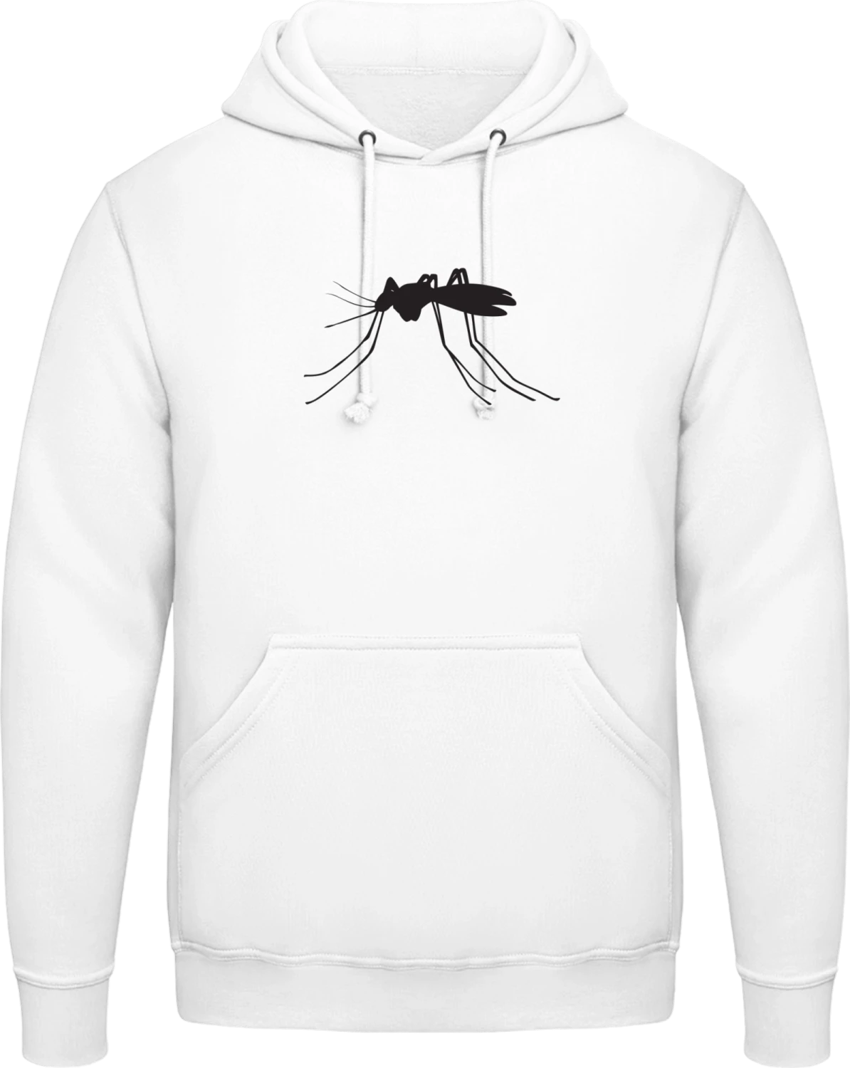 Stechmücke - Arctic white AWDis man hoodie - Front