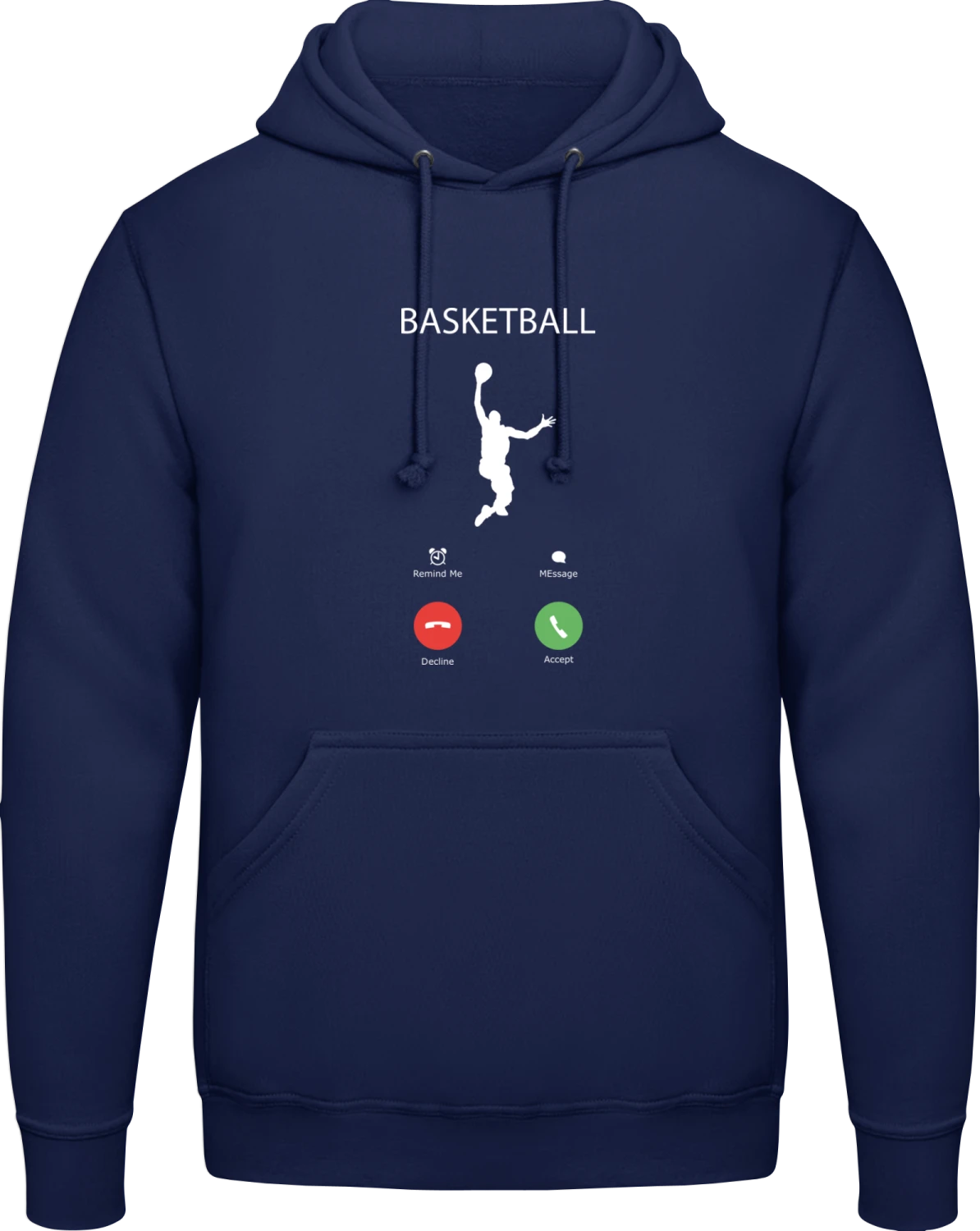 Basketball Mobile Phone - Front_Oxford navy