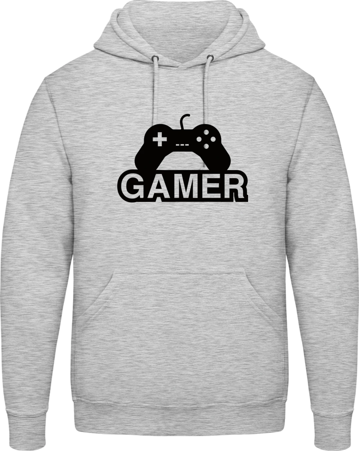 Gamer Controller - Front_Heather Grey