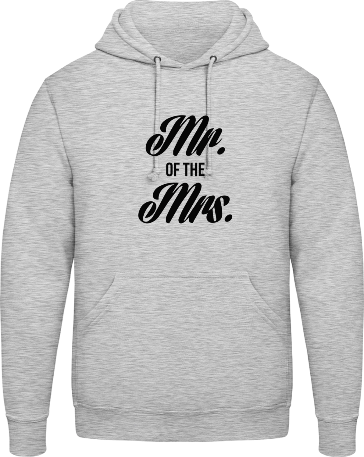 Mr. Of The Mrs. - Front_Heather Grey