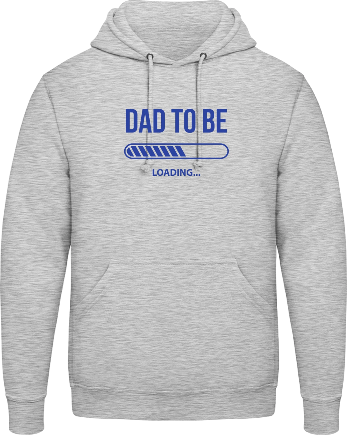 Dad To Be Loading - Front_Heather Grey