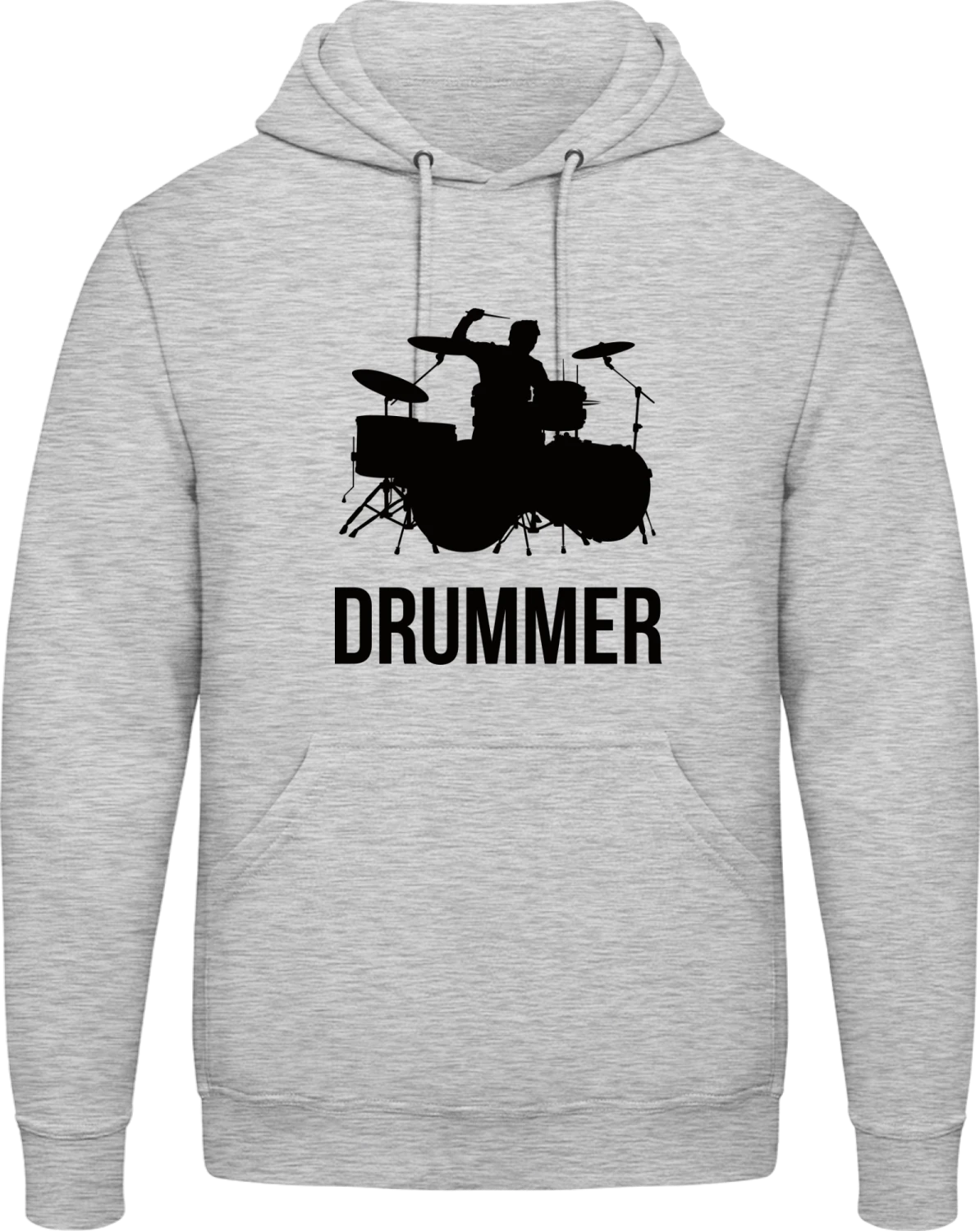 Drummer - Front_Heather Grey