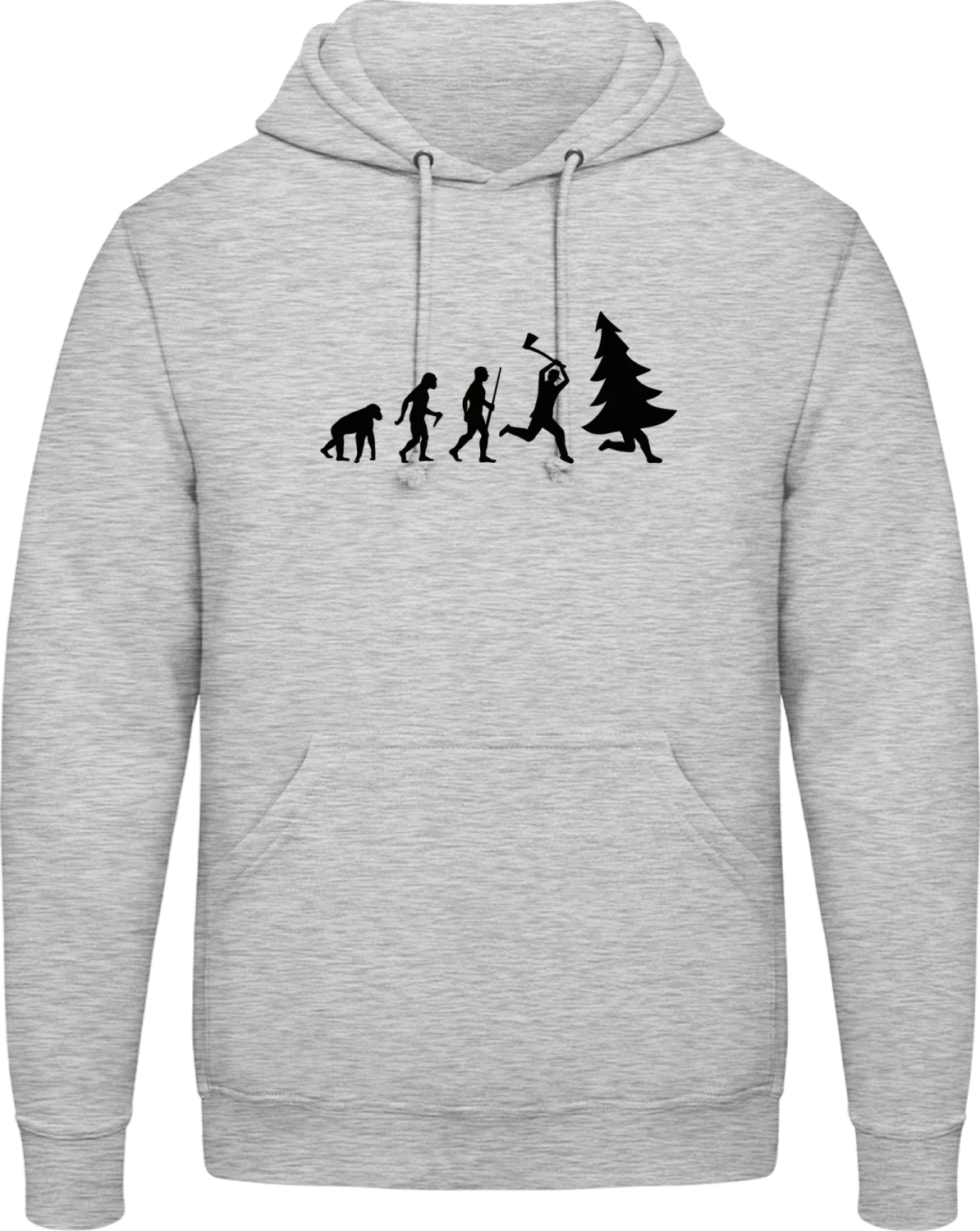 Christmas Tree Hunter Evolution - Front_Heather Grey