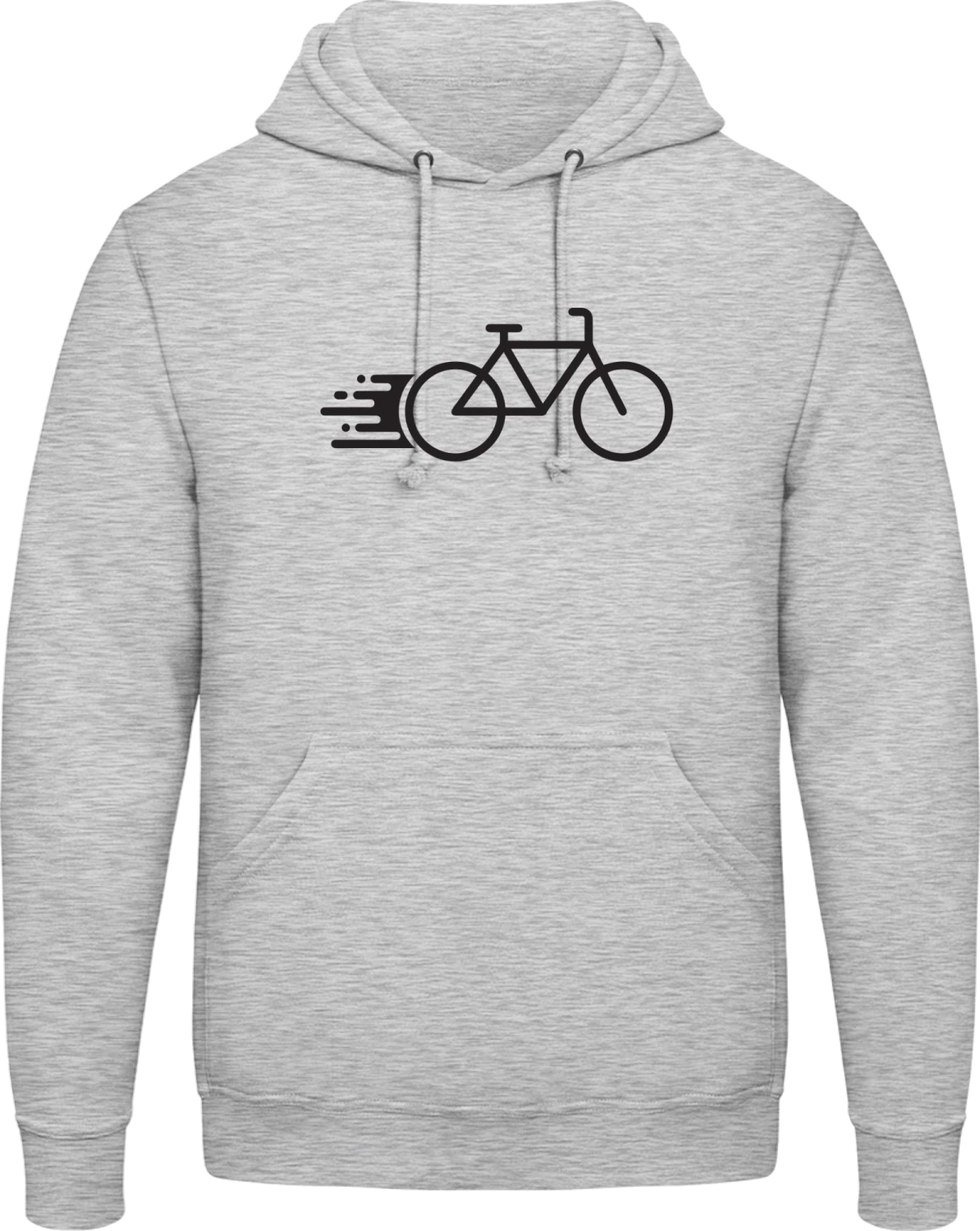 Fast Bicycle - Front_Heather Grey