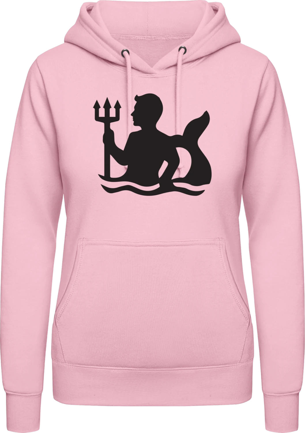 Wassermann Sternzeichen - Baby pink AWDis ladies hoodie - Front