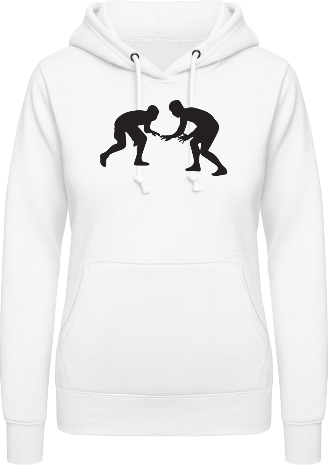 Ringen - Arctic white AWDis ladies hoodie - Front