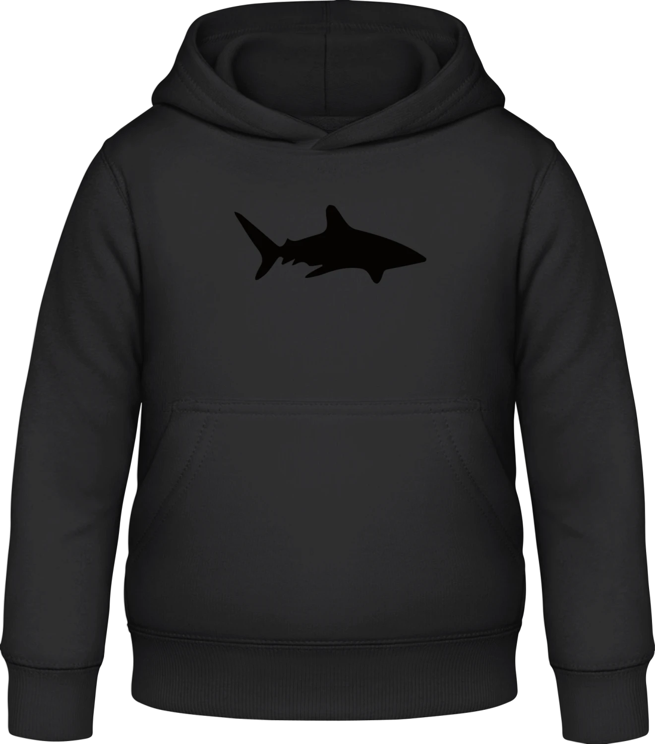 Haifisch - Black Awdis Hoodie Kids - Front