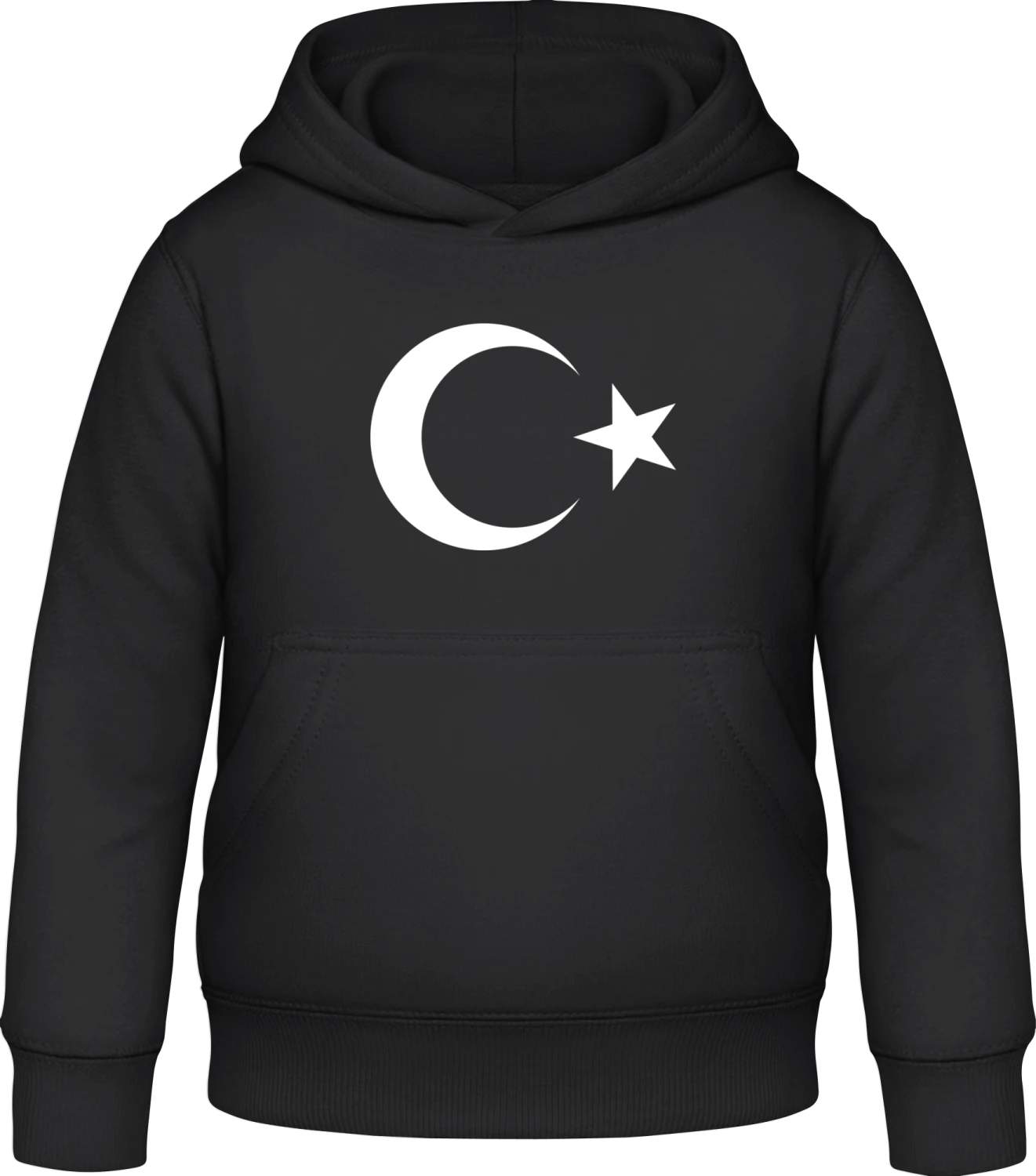 Türkei Türkiye - Black Awdis Hoodie Kids - Front