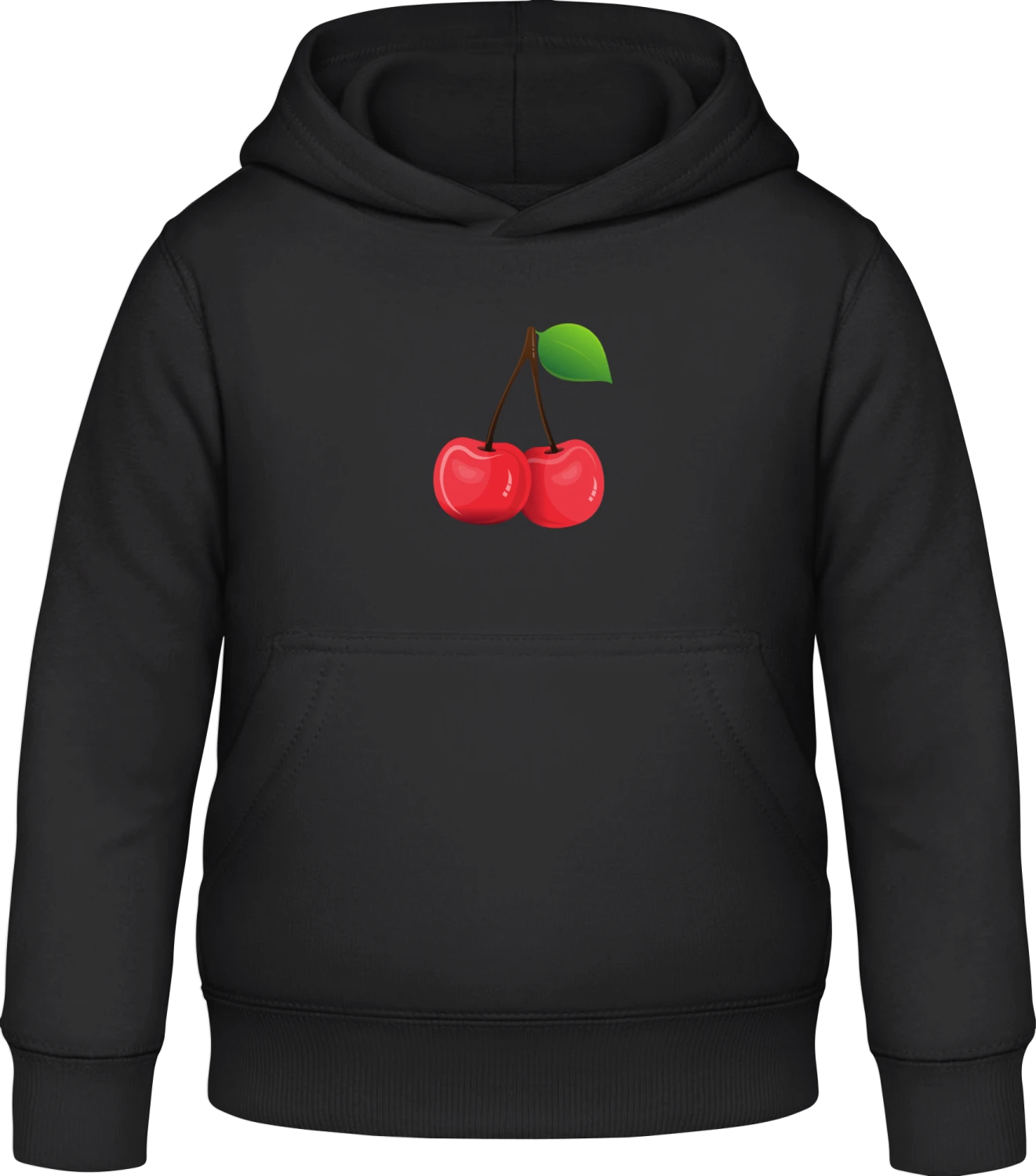 Kirschen - Black Awdis Hoodie Kids - Front