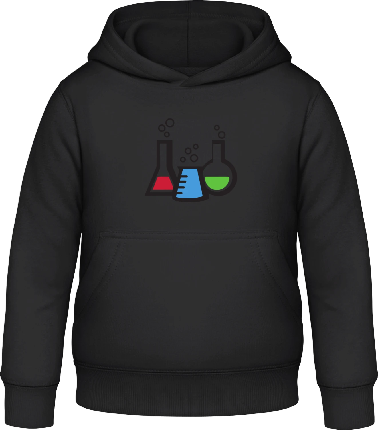 Chemical Stuff - Black Awdis Hoodie Kids - Front