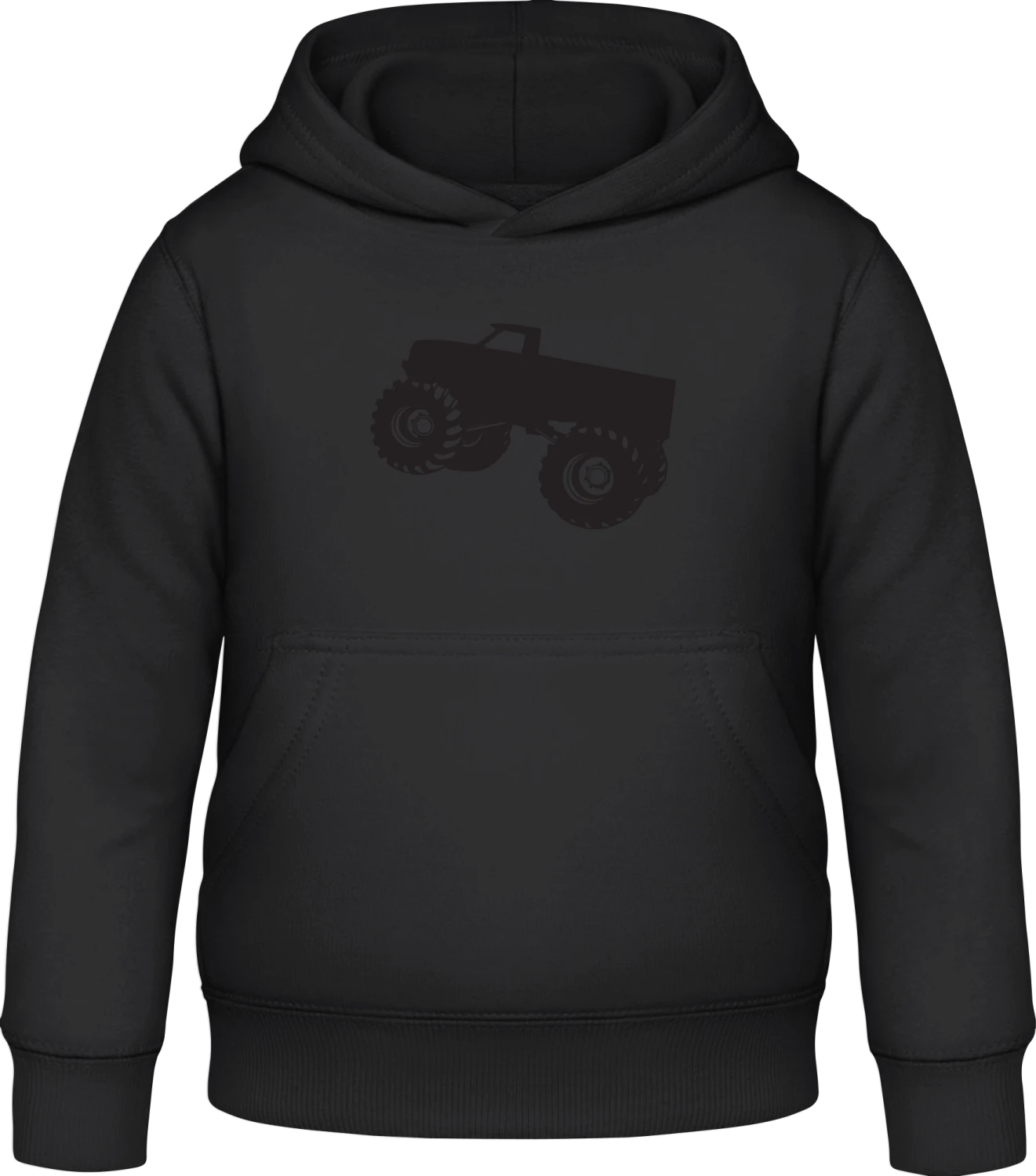 Monster Truck - Black Awdis Hoodie Kids - Front