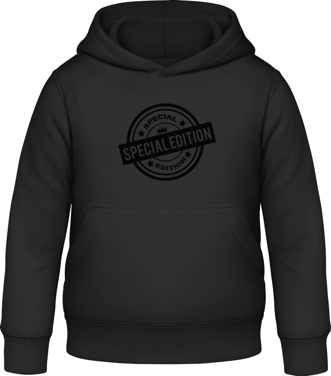 Special Edition - Black Awdis Hoodie Kids - Front