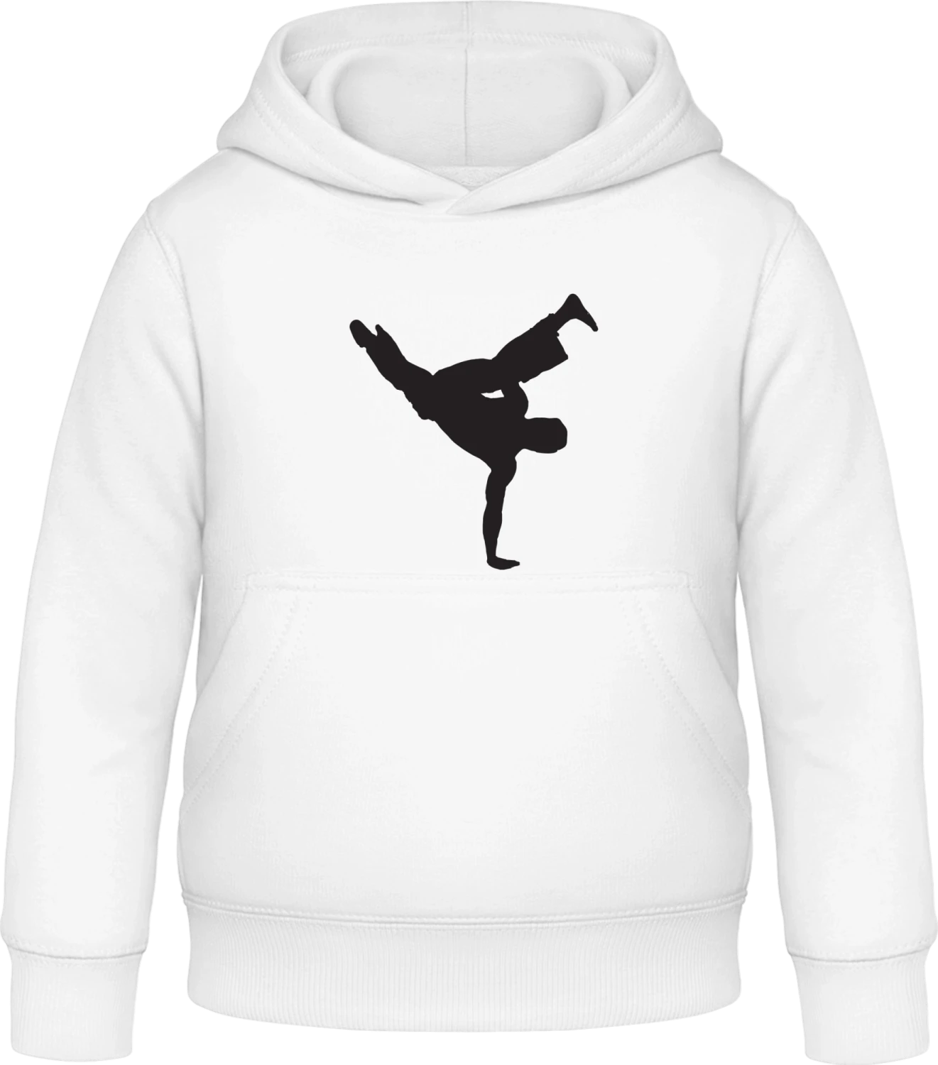 Capoeira - Arctic white Awdis Hoodie Kids - Front