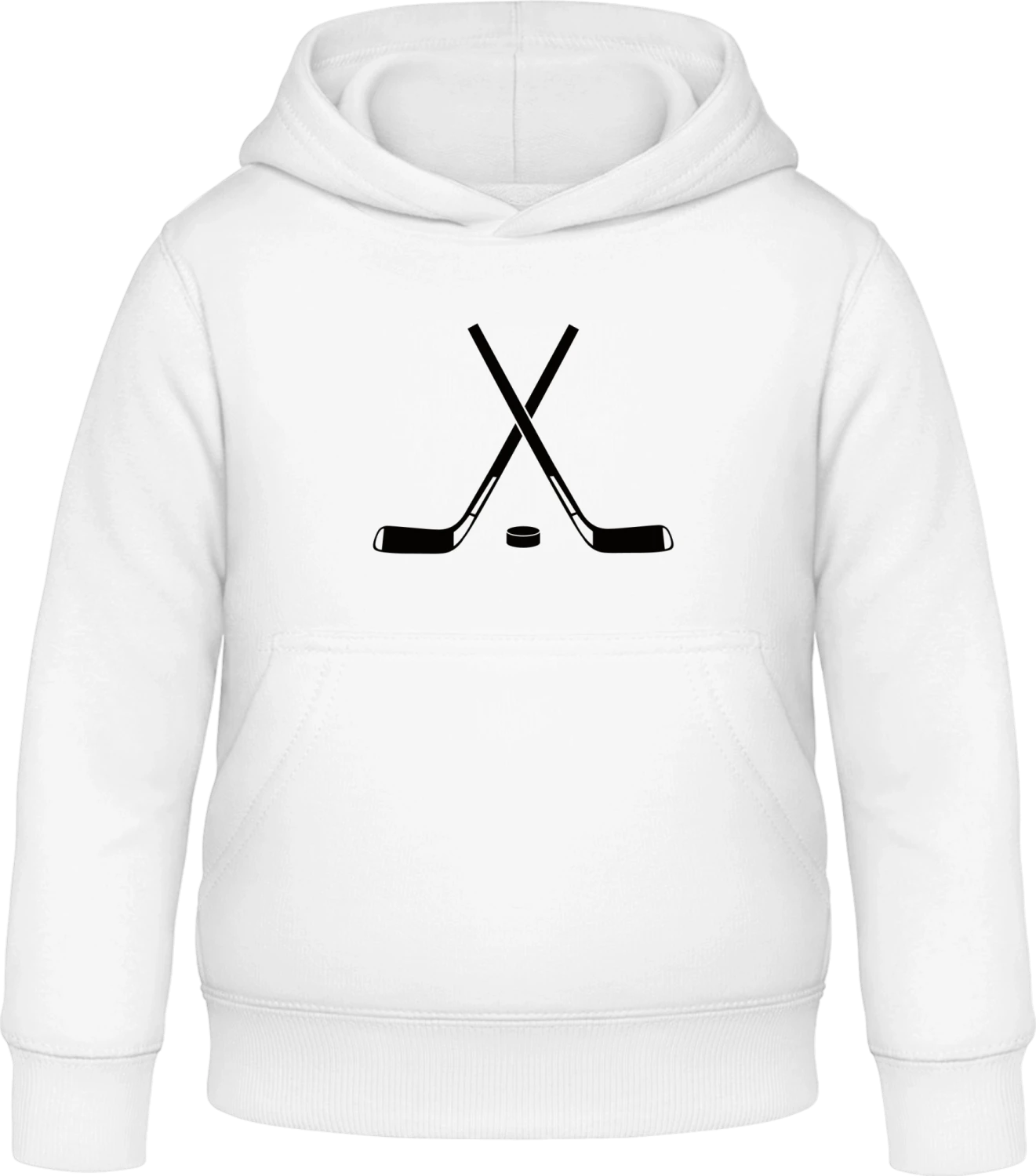 Ice Hockey Equipment - Arctic white Awdis Hoodie Kids - Front