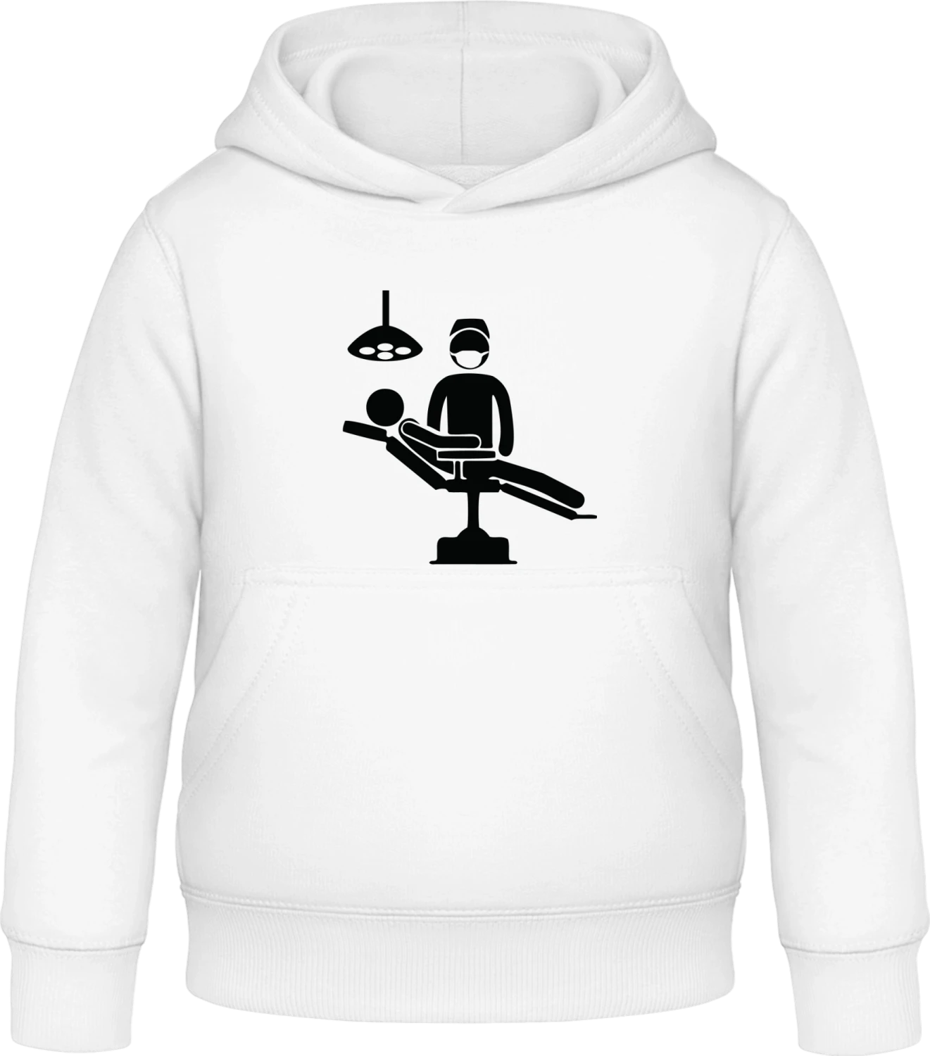 Dentist Zahnarzt - Arctic white Awdis Hoodie Kids - Front