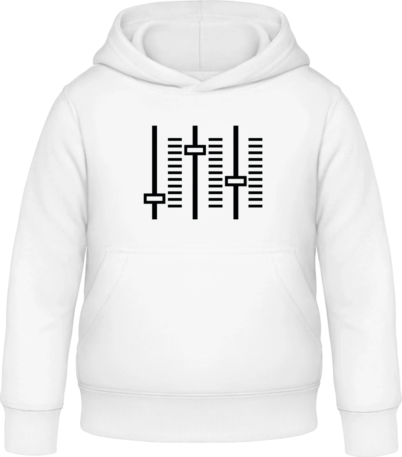 DJ Controllers - Arctic white Awdis Hoodie Kids - Front