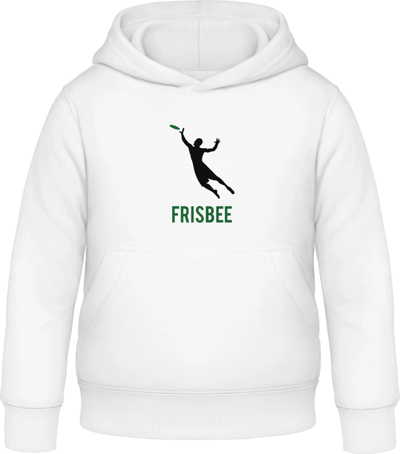 Frisbee - Arctic white Awdis Hoodie Kids - Front