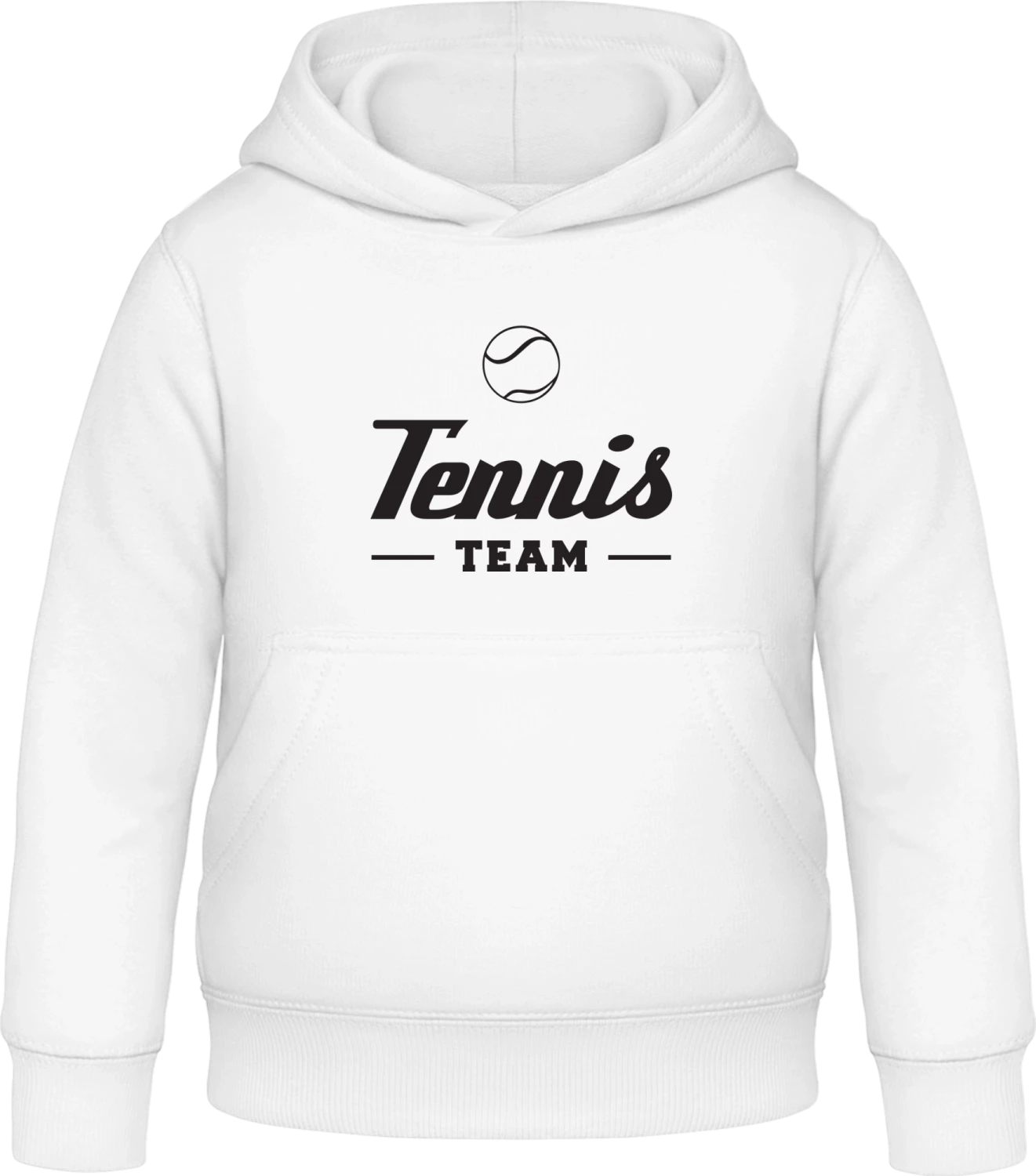 Tennis Team - Arctic white Awdis Hoodie Kids - Front