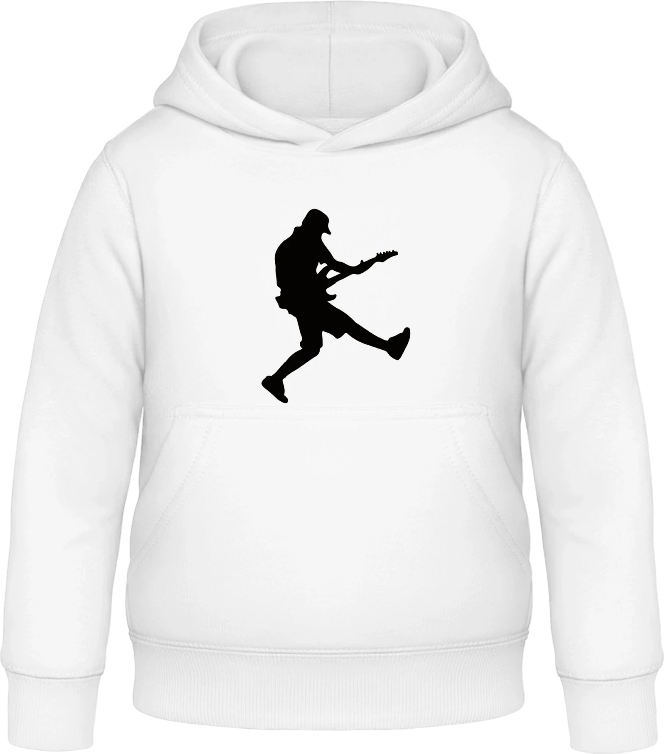 Gitarrist - Arctic white Awdis Hoodie Kids - Front