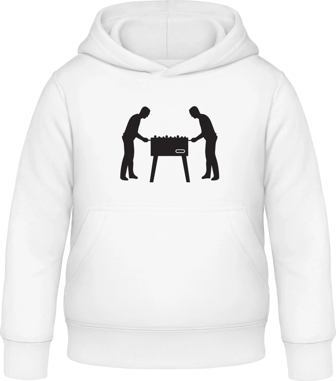 Tischkicker - Arctic white Awdis Hoodie Kids - Front