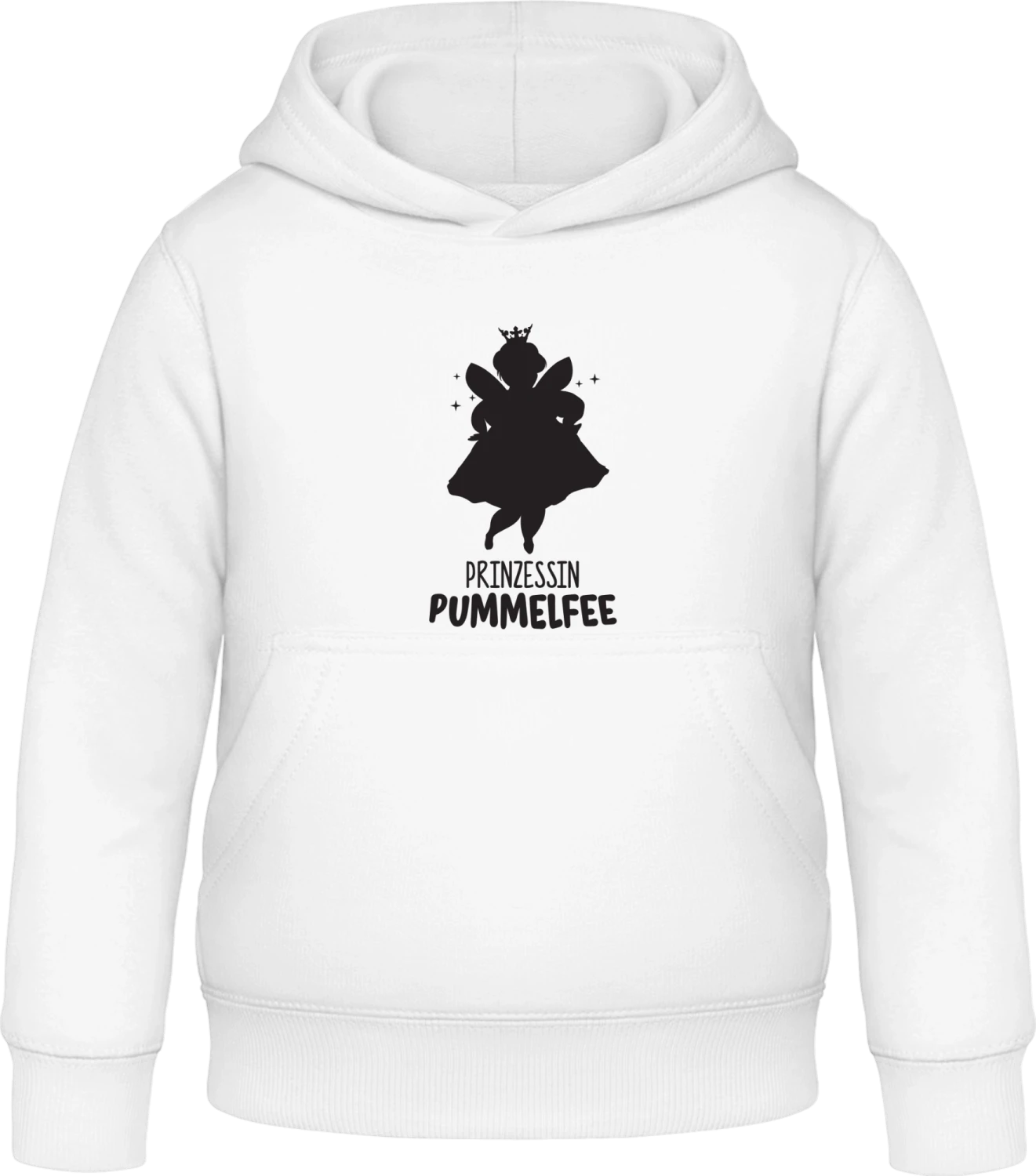 Prinzessin Pummelfee - Arctic white Awdis Hoodie Kids - Front