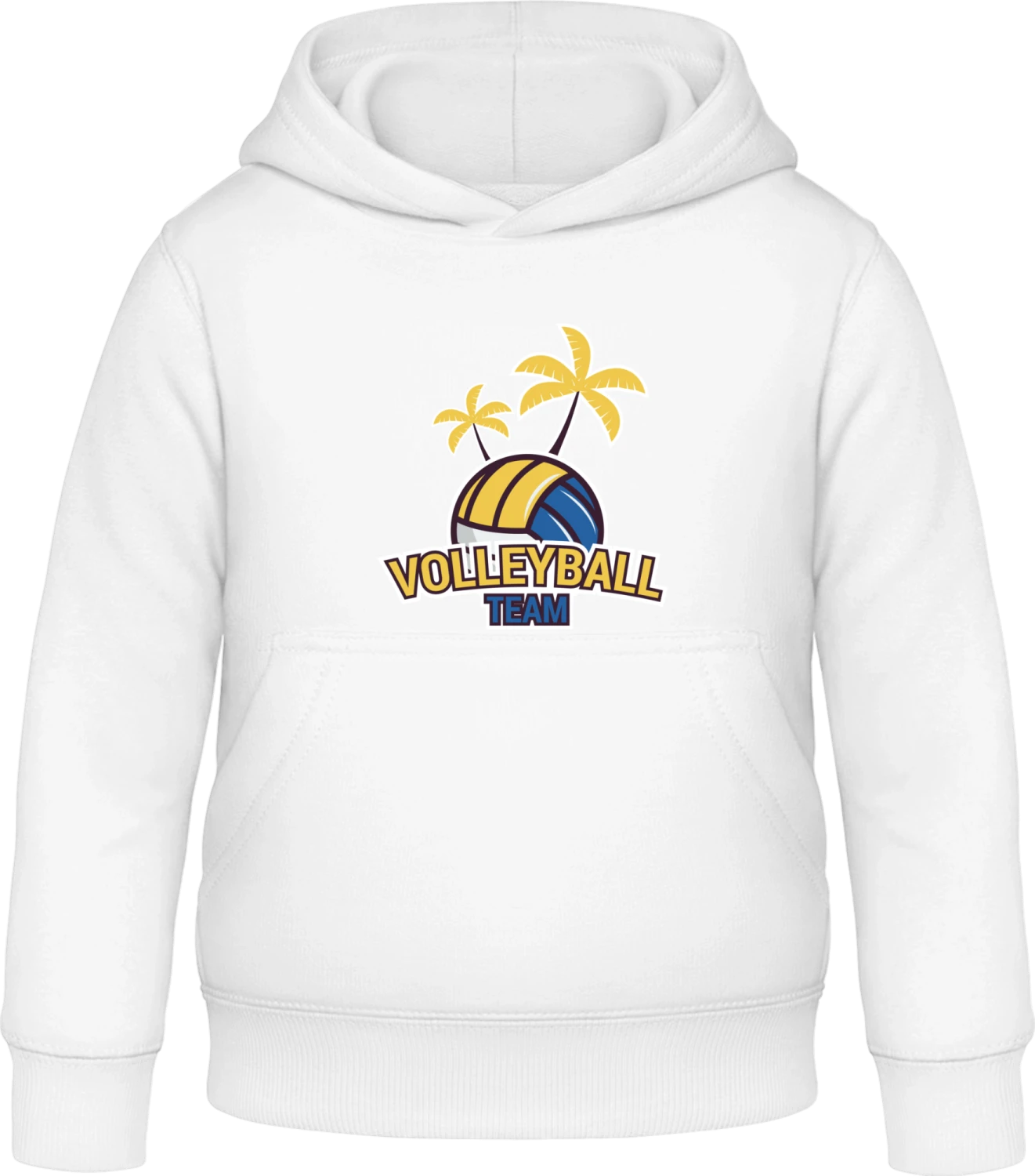 Beach Volleyball  - Arctic white Awdis Hoodie Kids - Front