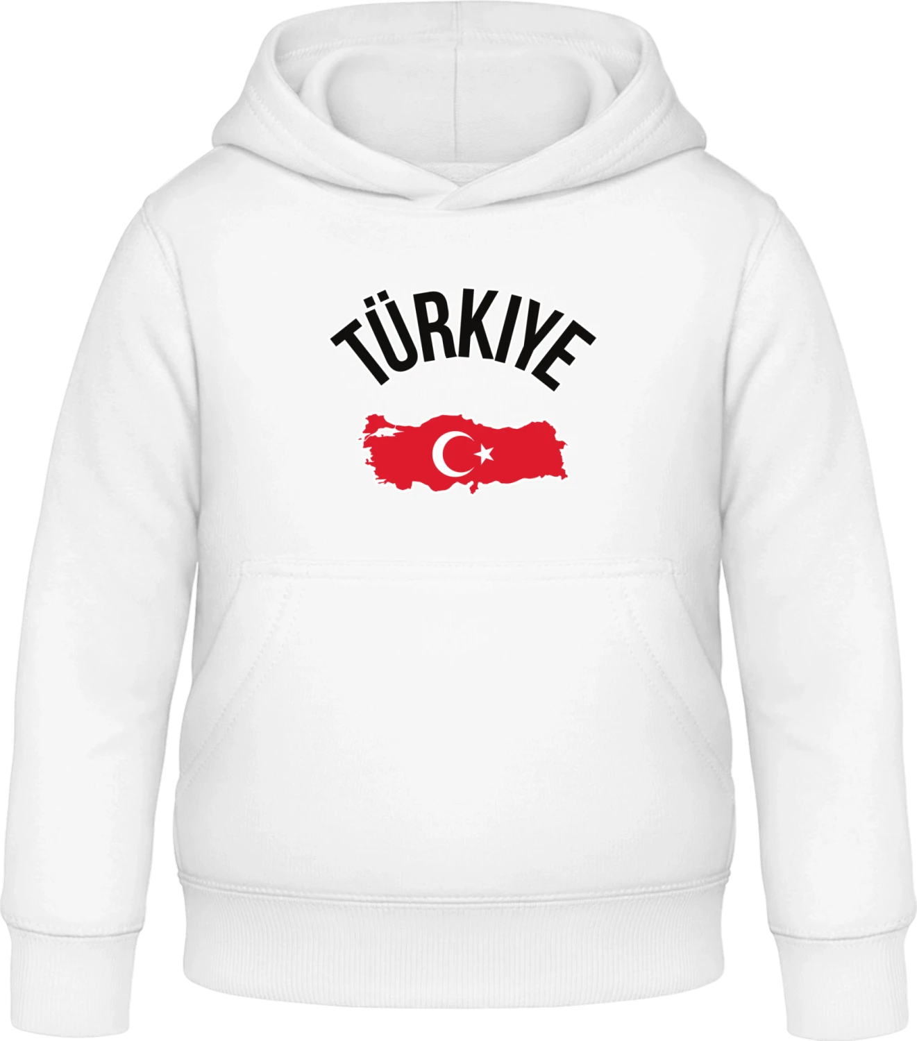 Türkiye - Arctic white Awdis Hoodie Kids - Front