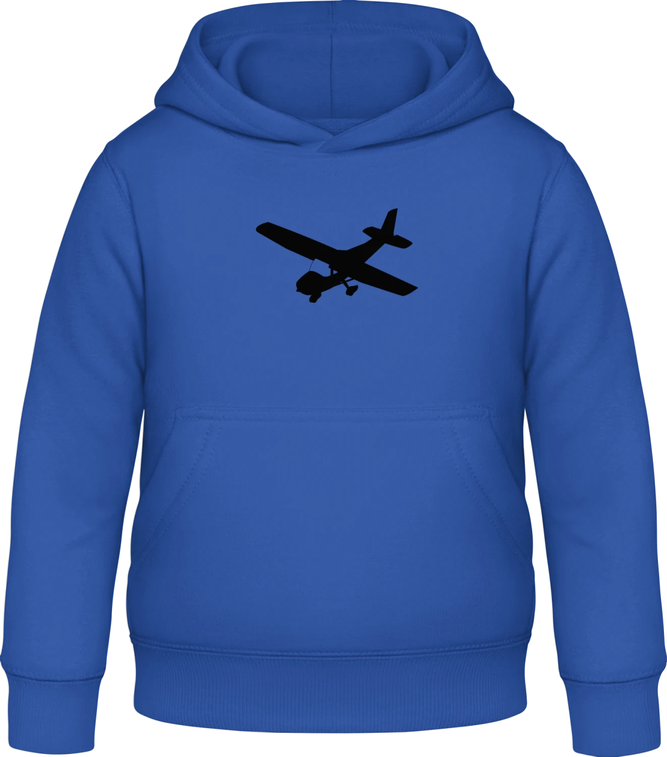 Cessna Airplane - Royal blue Awdis Hoodie Kids - Front