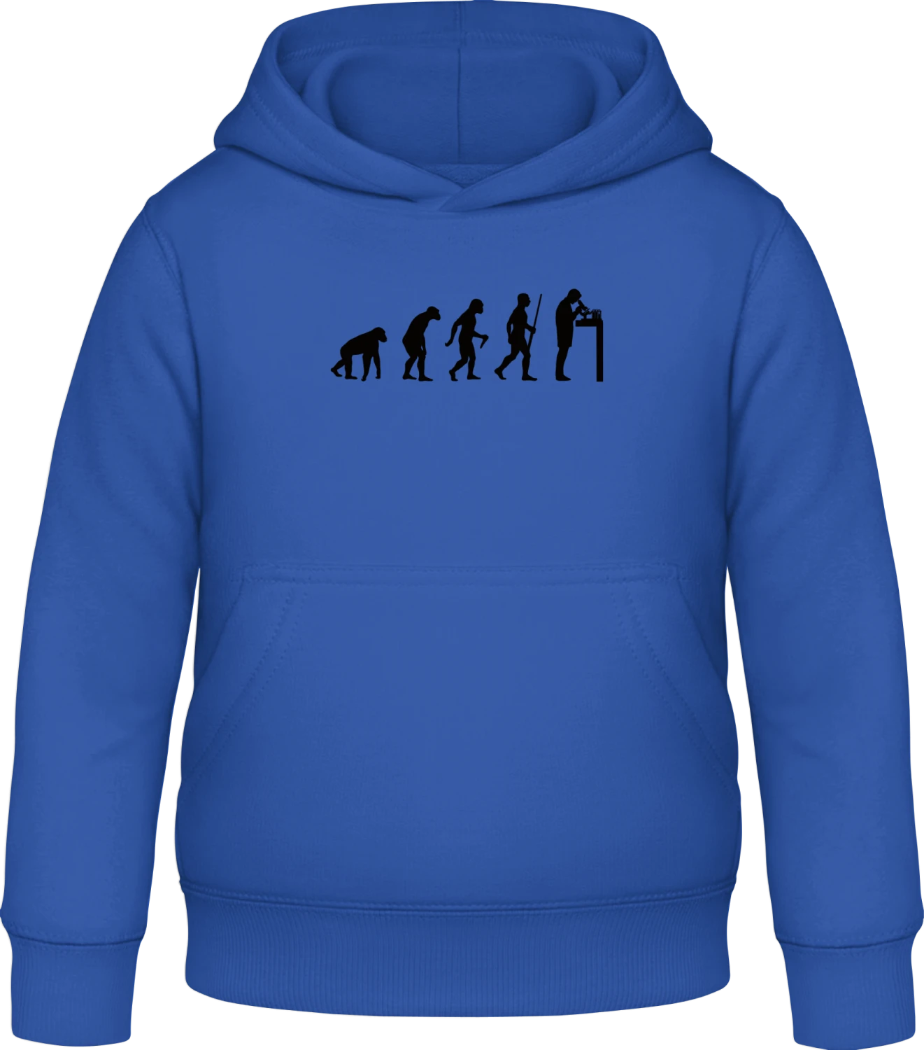 Chemist Evolution - Royal blue Awdis Hoodie Kids - Front