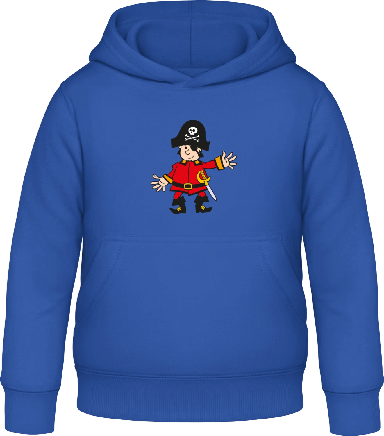 Pirate Kid Comic - Royal blue Awdis Hoodie Kids - Front