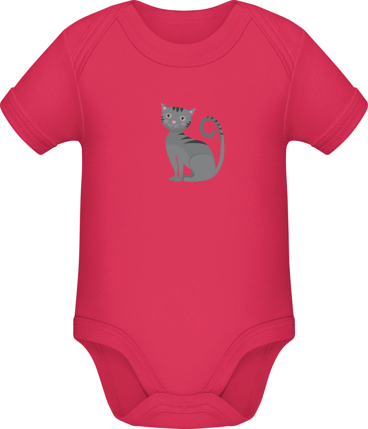 Little Cat - Sorbet Sonar SSL organic babybodsuit - Front