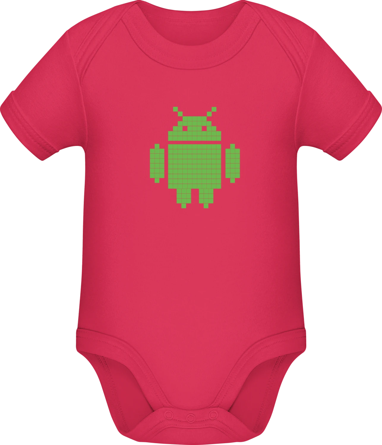 Android Robot - Sorbet Sonar SSL organic babybodsuit - Front