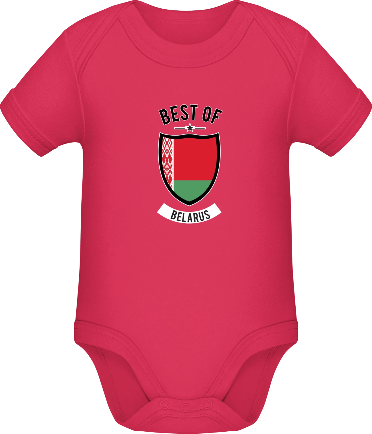 Best of Belarus - Sorbet Sonar SSL organic babybodsuit - Front