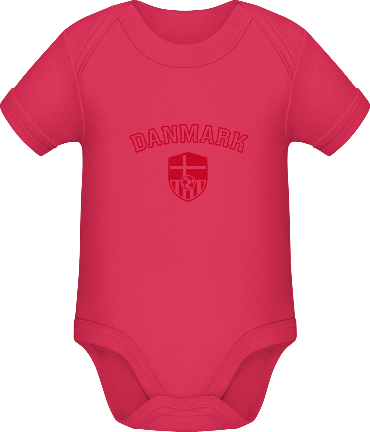 Danmark - Sorbet Sonar SSL organic babybodsuit - Front