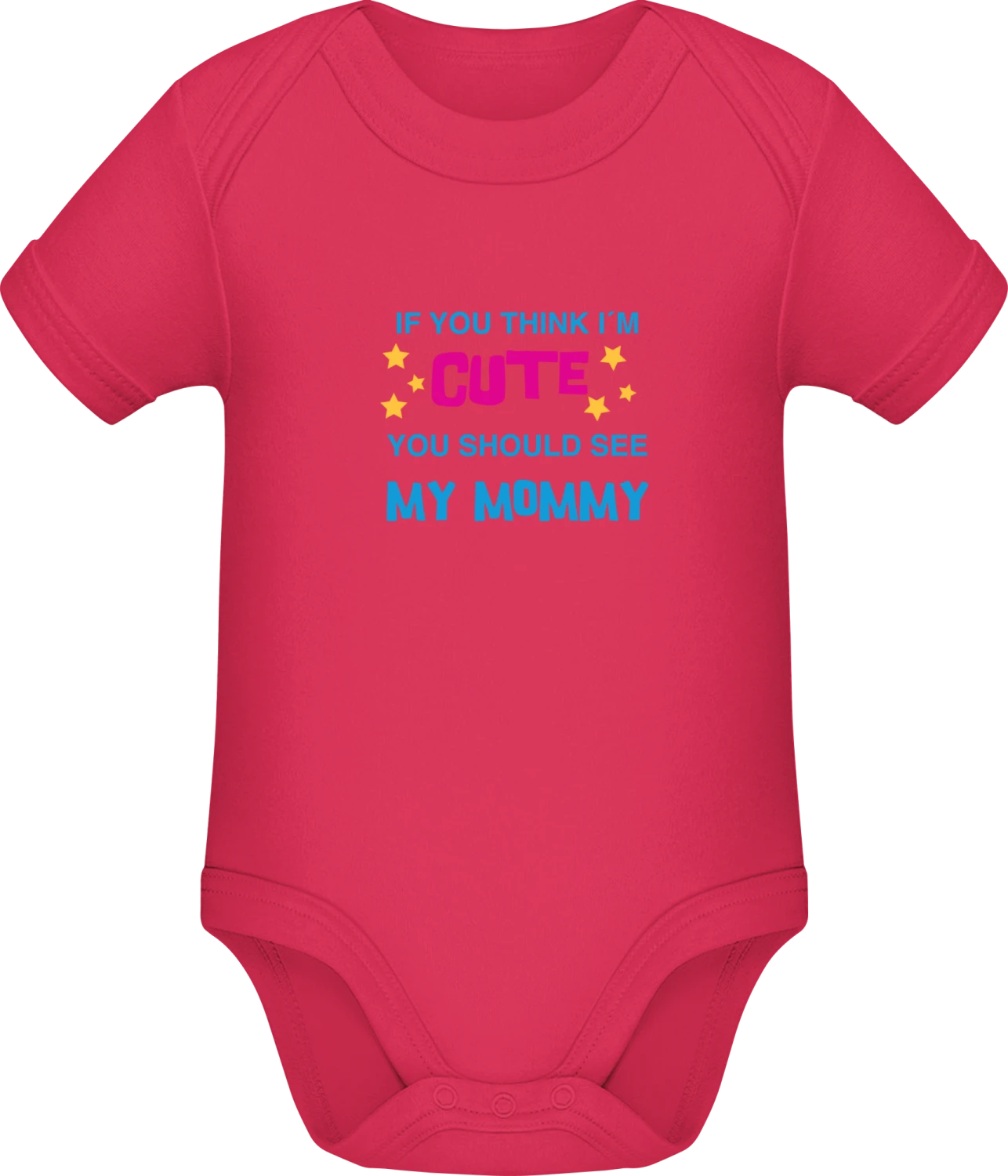 You should See My Mommy - Sorbet Sonar SSL organic babybodsuit - Front