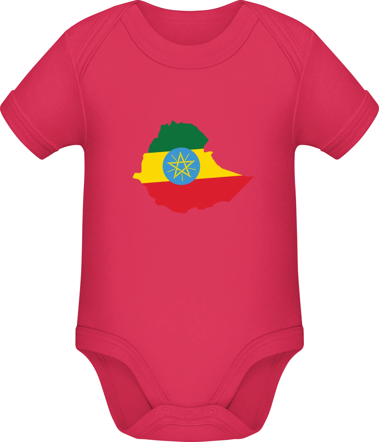 Ethiopia - Sorbet Sonar SSL organic babybodsuit - Front