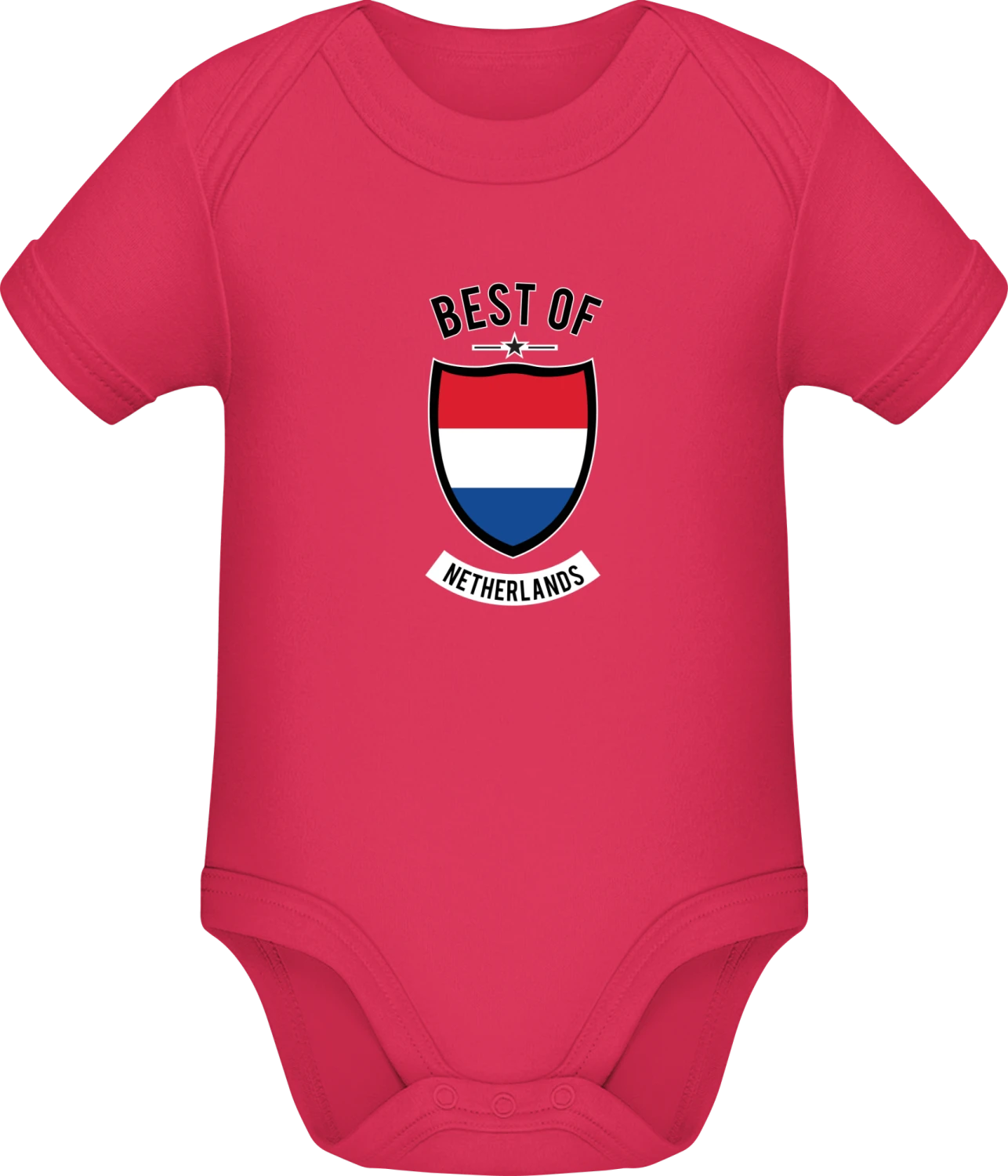 Best of Netherlands - Sorbet Sonar SSL organic babybodsuit - Front