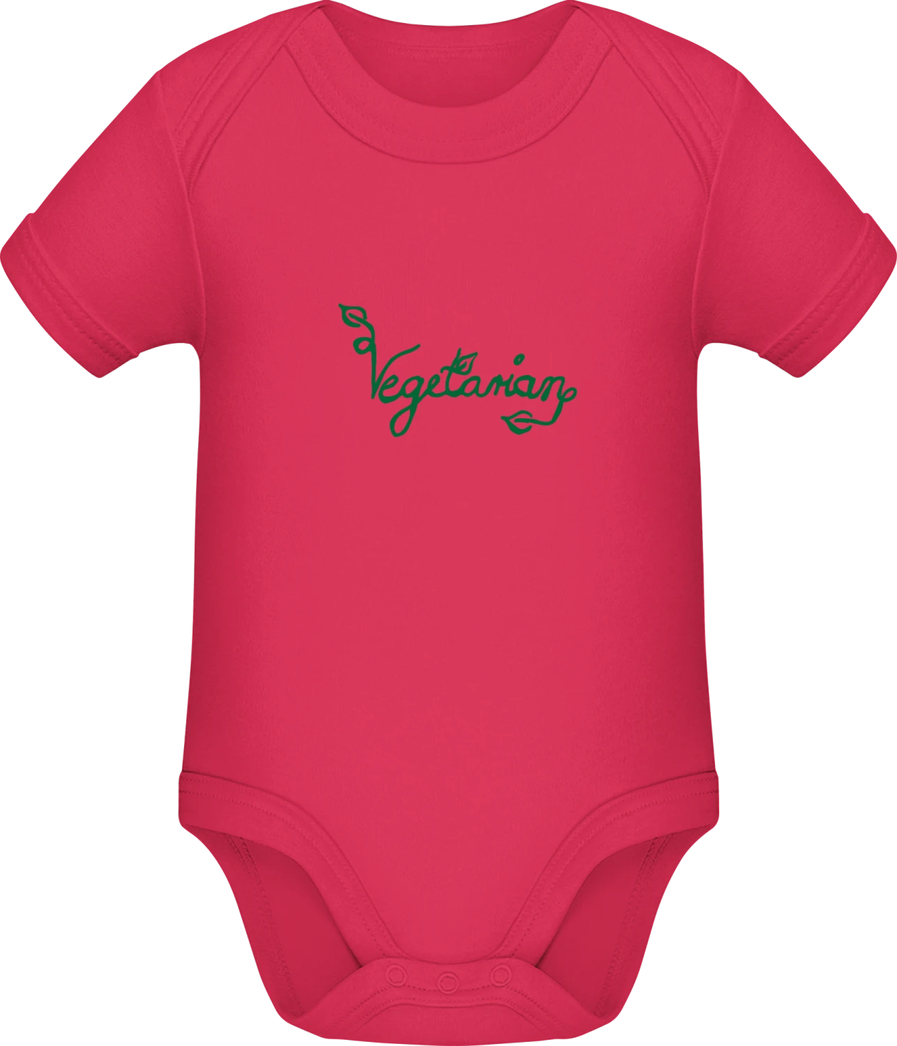 Vegetarian Lifestyle - Sorbet Sonar SSL organic babybodsuit - Front