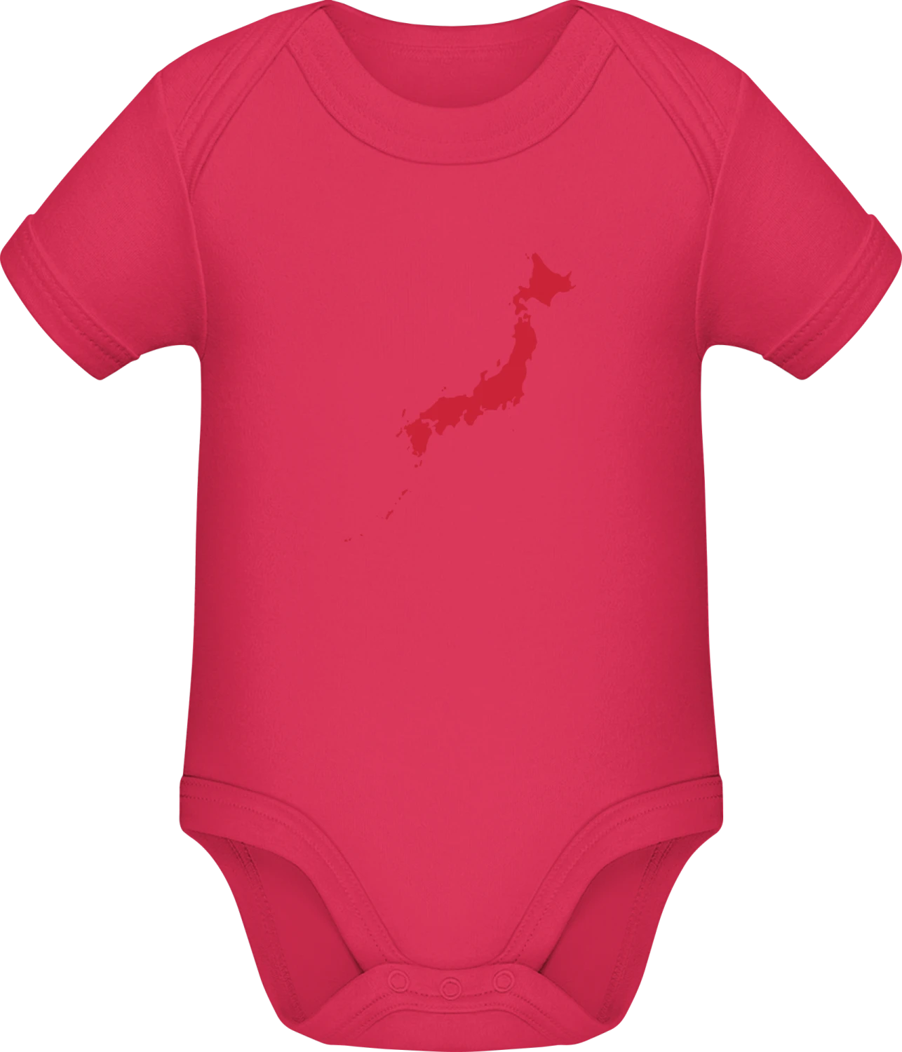 Japan Country - Sorbet Sonar SSL organic babybodsuit - Front