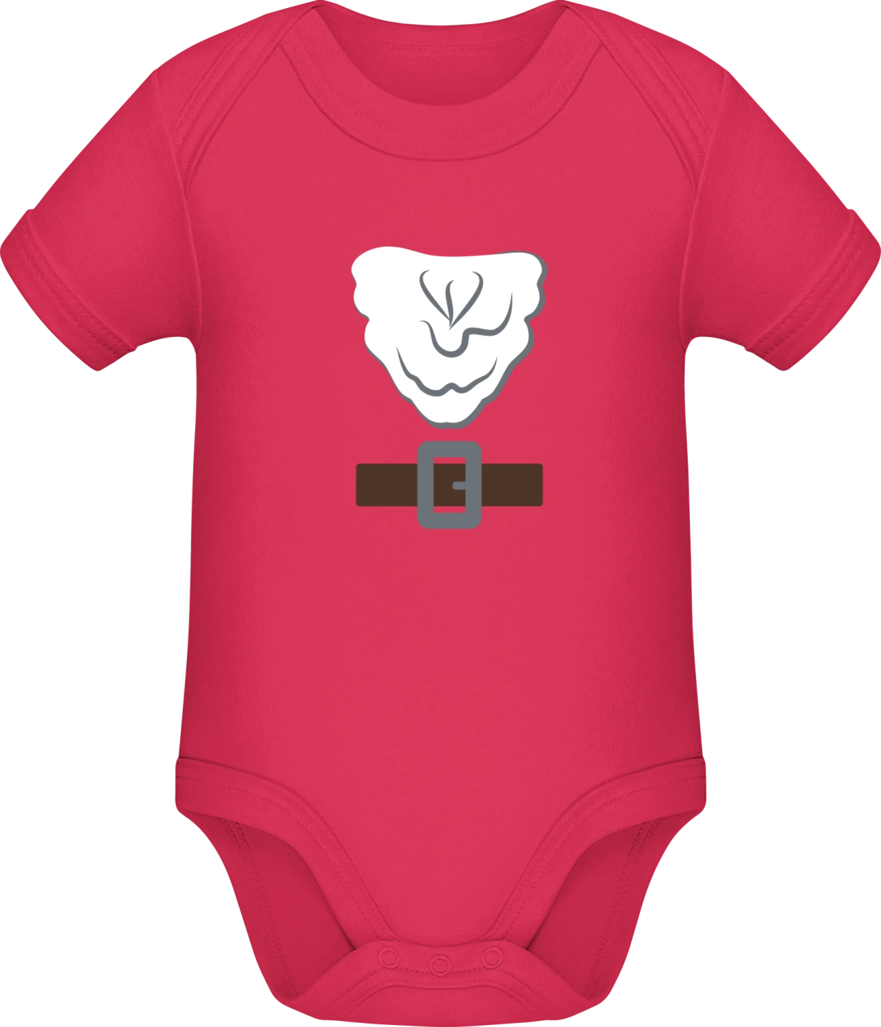 Santa Claus Outfit - Sorbet Sonar SSL organic babybodsuit - Front