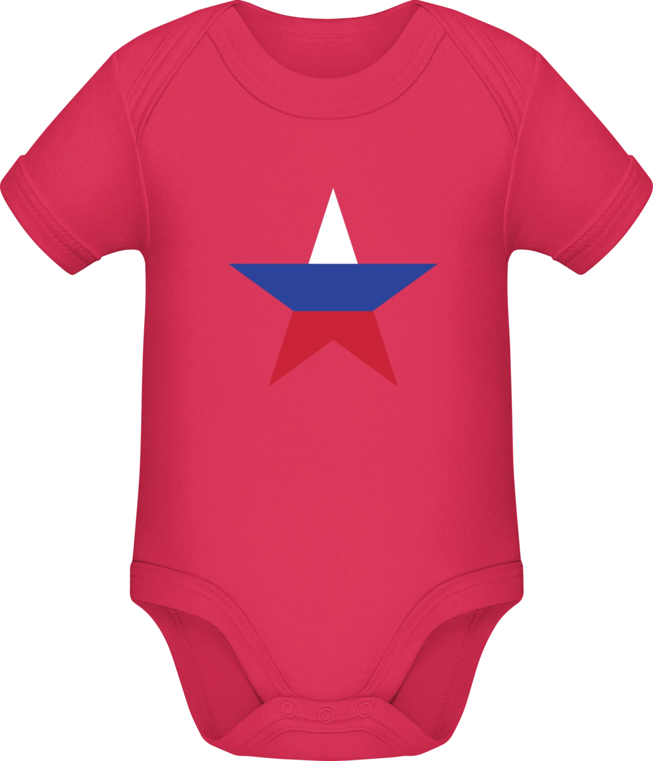 Slovenian Star - Sorbet Sonar SSL organic babybodsuit - Front