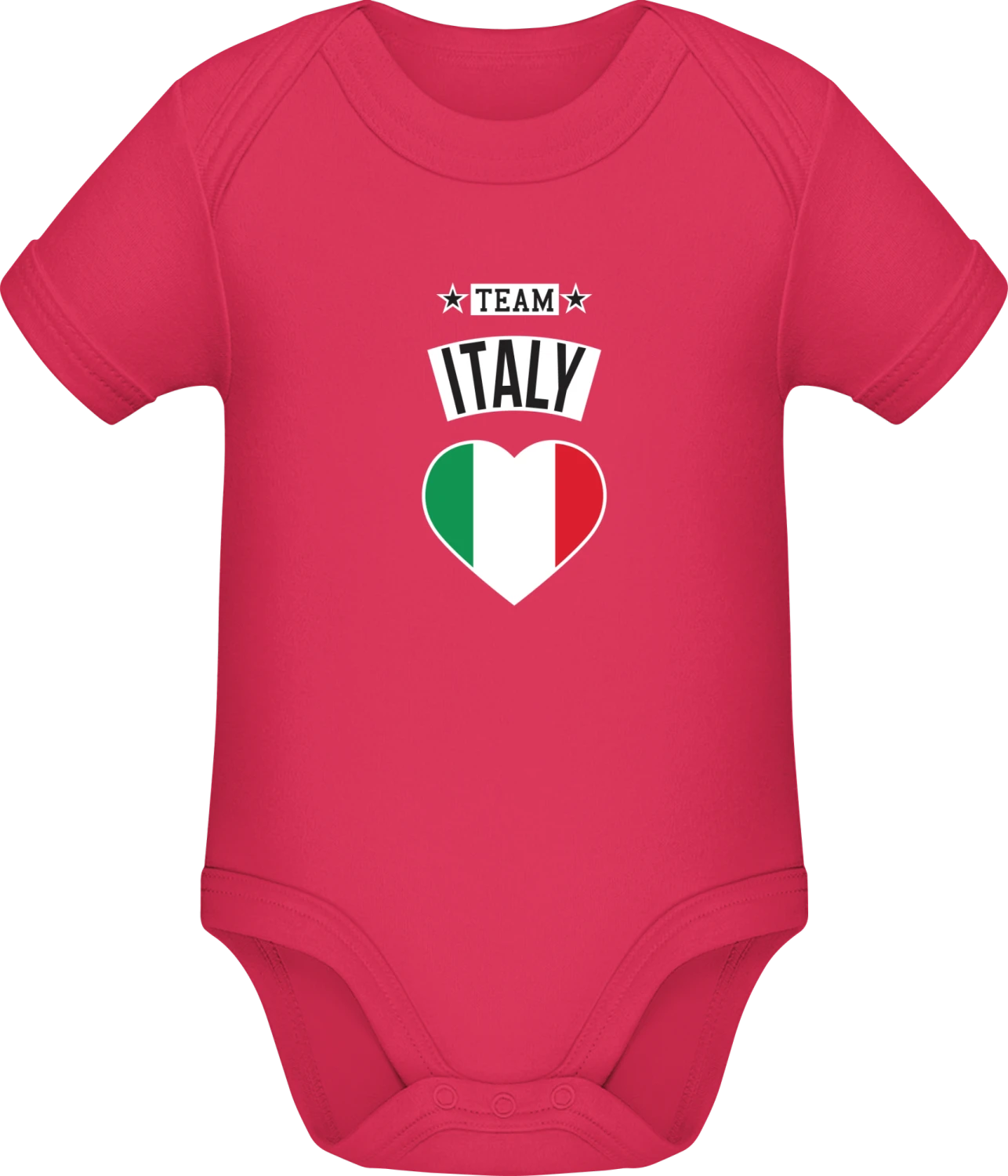 Team Italy - Sorbet Sonar SSL organic babybodsuit - Front