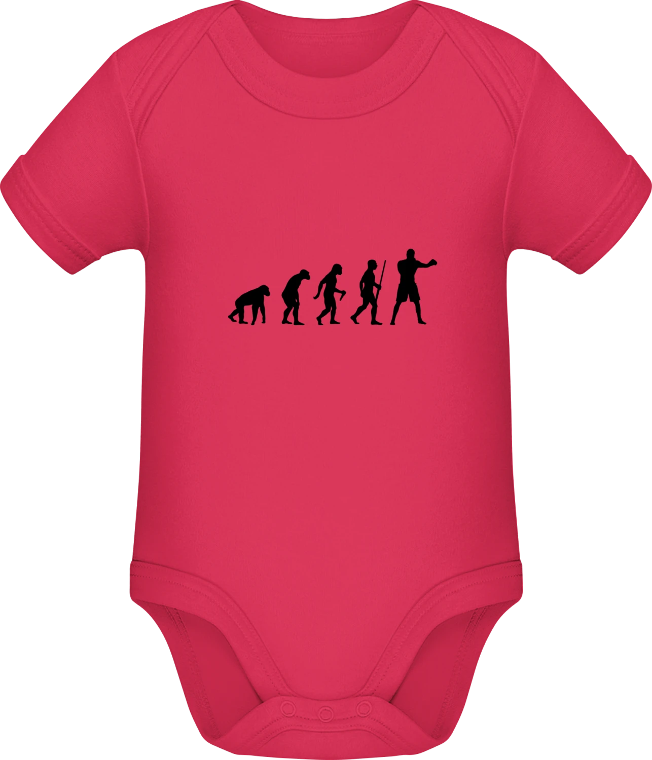 Boxer Evolution - Sorbet Sonar SSL organic babybodsuit - Front