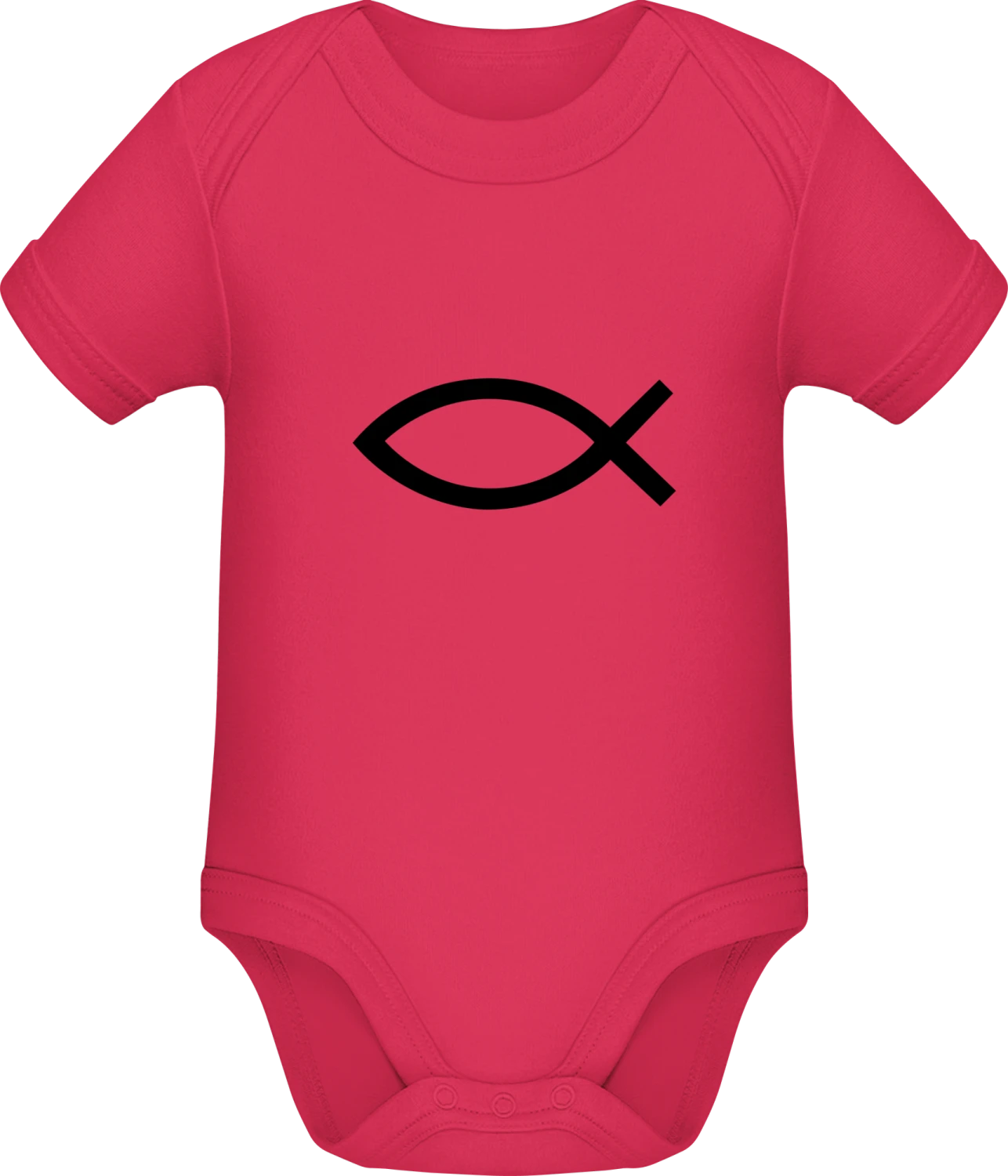 Ichthys - Sorbet Sonar SSL organic babybodsuit - Front