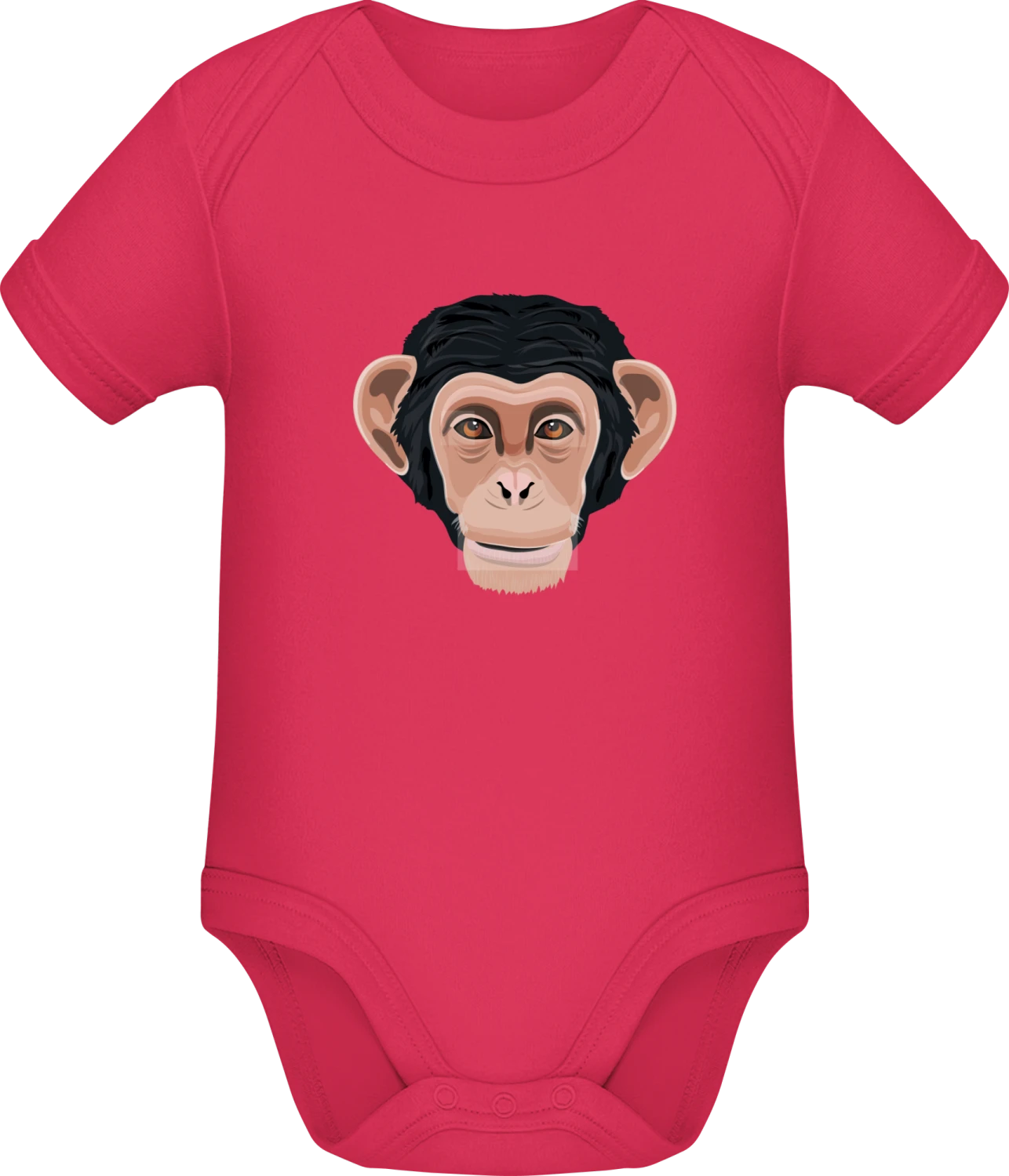 Chimp Ape - Sorbet Sonar SSL organic babybodsuit - Front